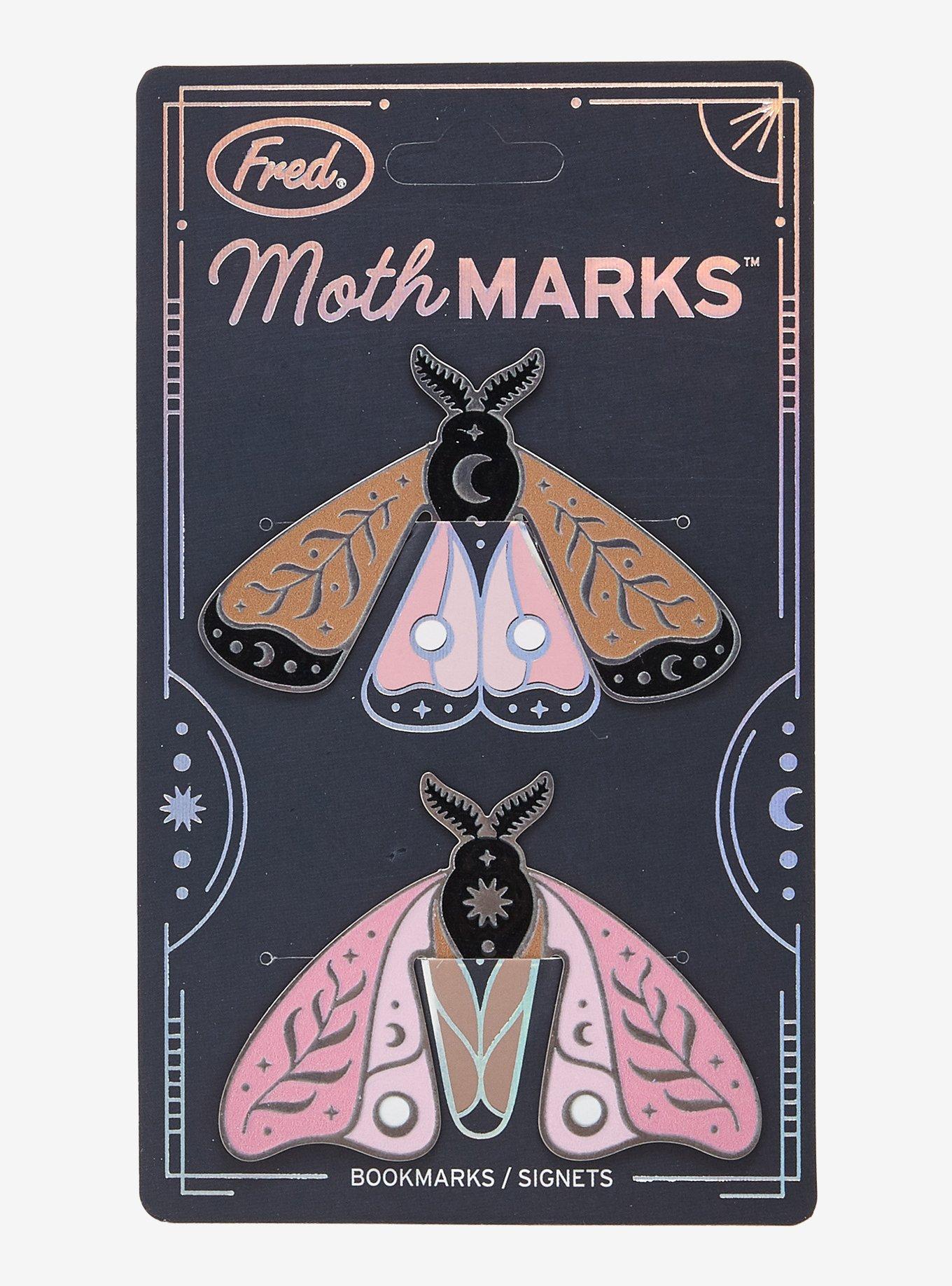 Moth Metal Bookmark Set, , hi-res