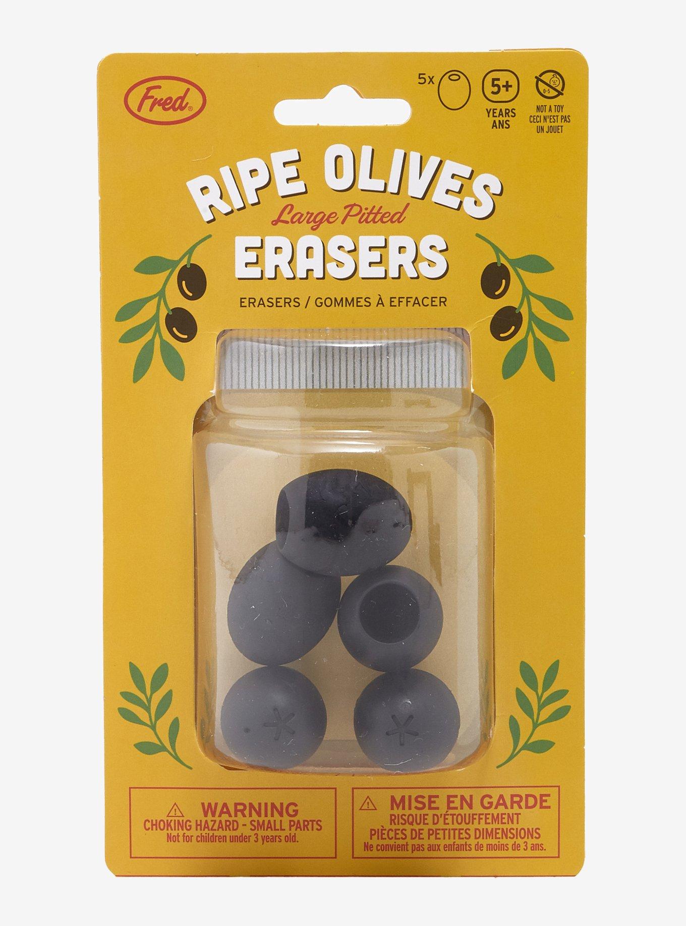 Olive Eraser Set, , hi-res