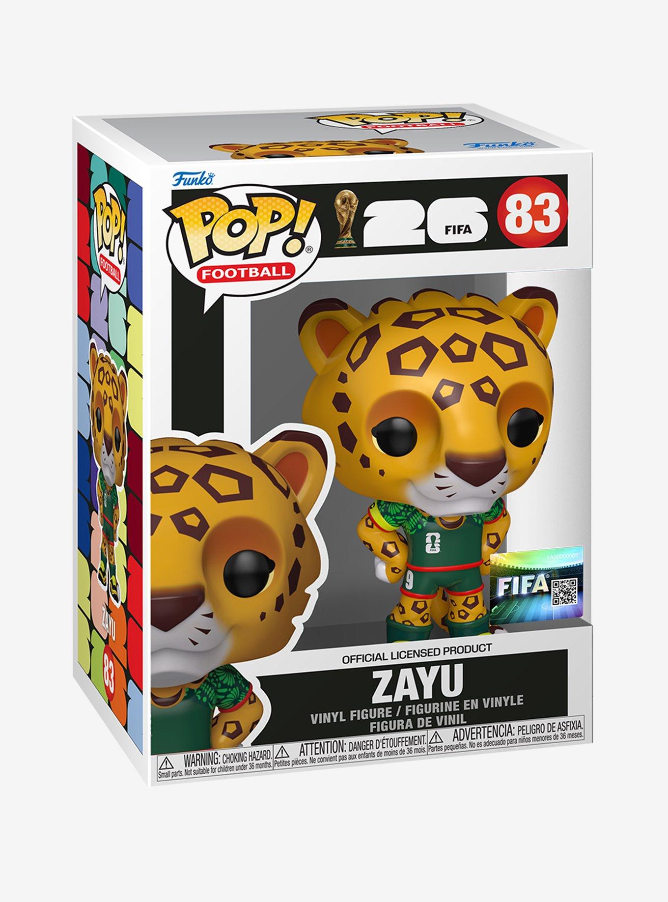 Funko FIFA World Cup 2026 Pop! Football Zayu Vinyl Figure, , hi-res