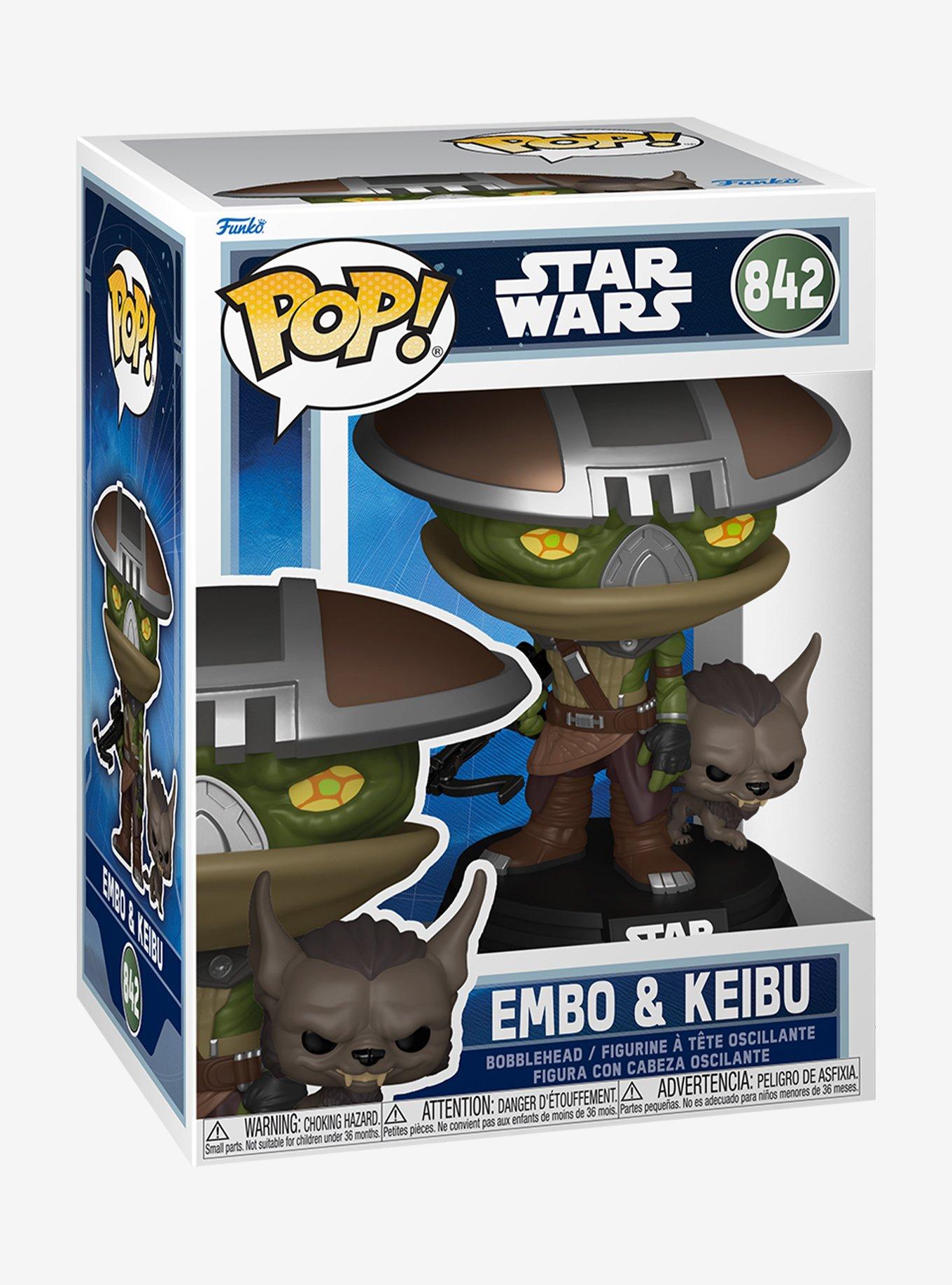 Funko Star Wars: The Mandalorian And Grogu Pop! Embo & Keibu Vinyl Bobblehead, , hi-res