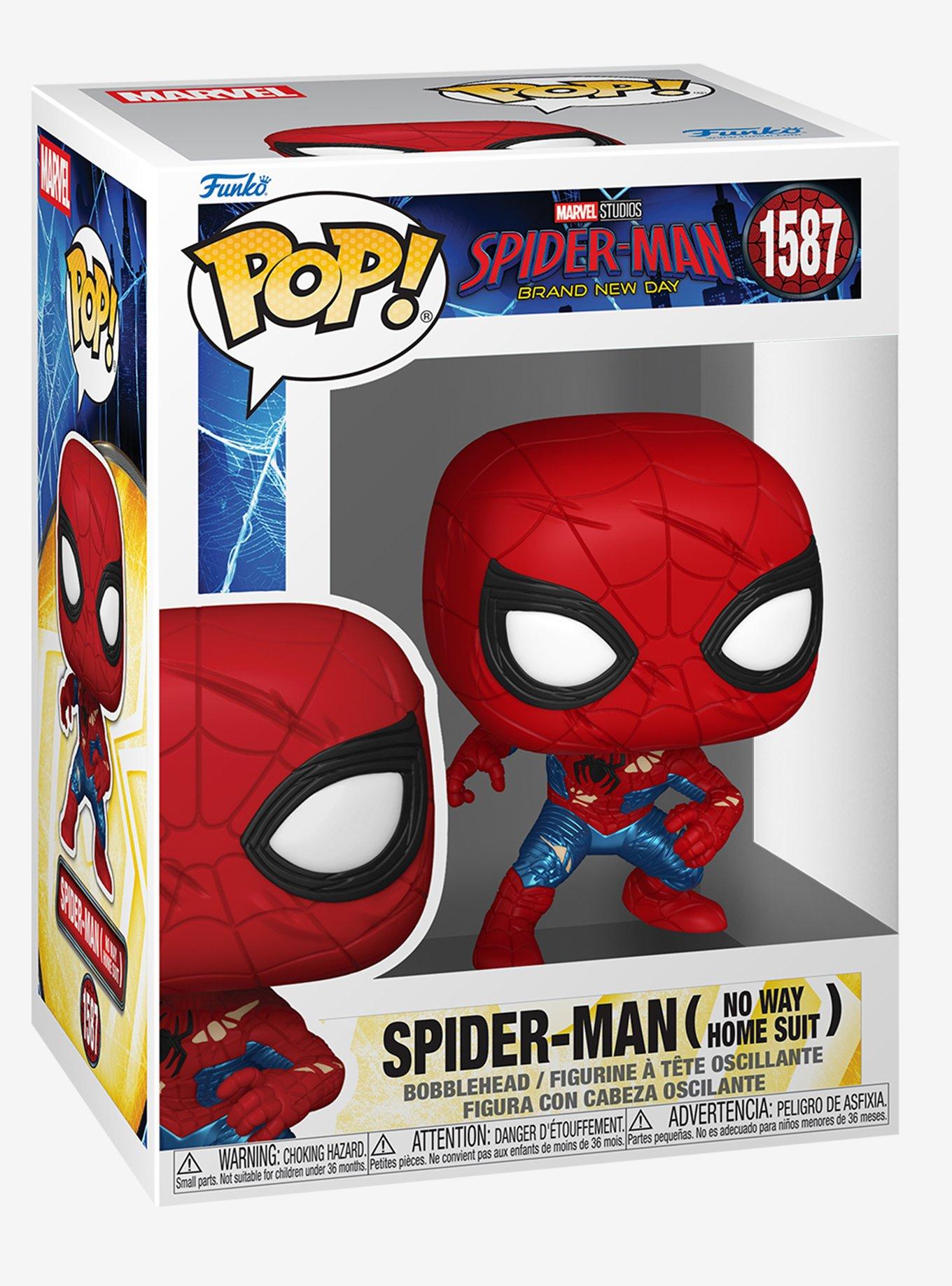 Funko Marvel Spider-Man: Brand New Day Pop! Spider-Man (No Way Home Suit) Vinyl Bobblehead, , hi-res