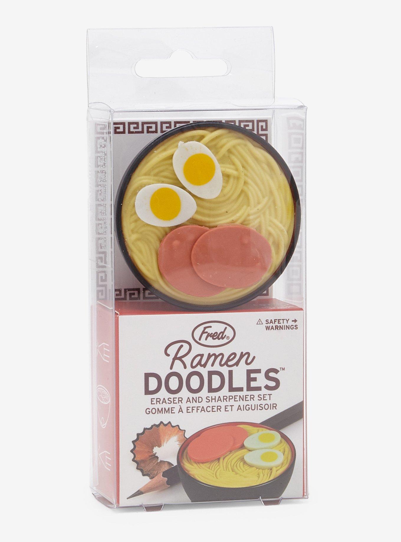 Ramen Doodles Eraser & Sharpener Set, , alternate