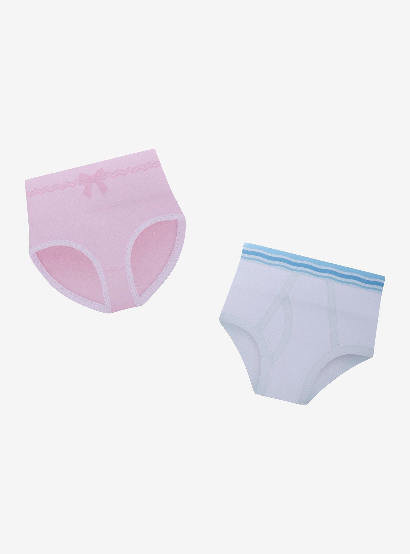 Unmentionables Underwear Sticky Note Set, , hi-res