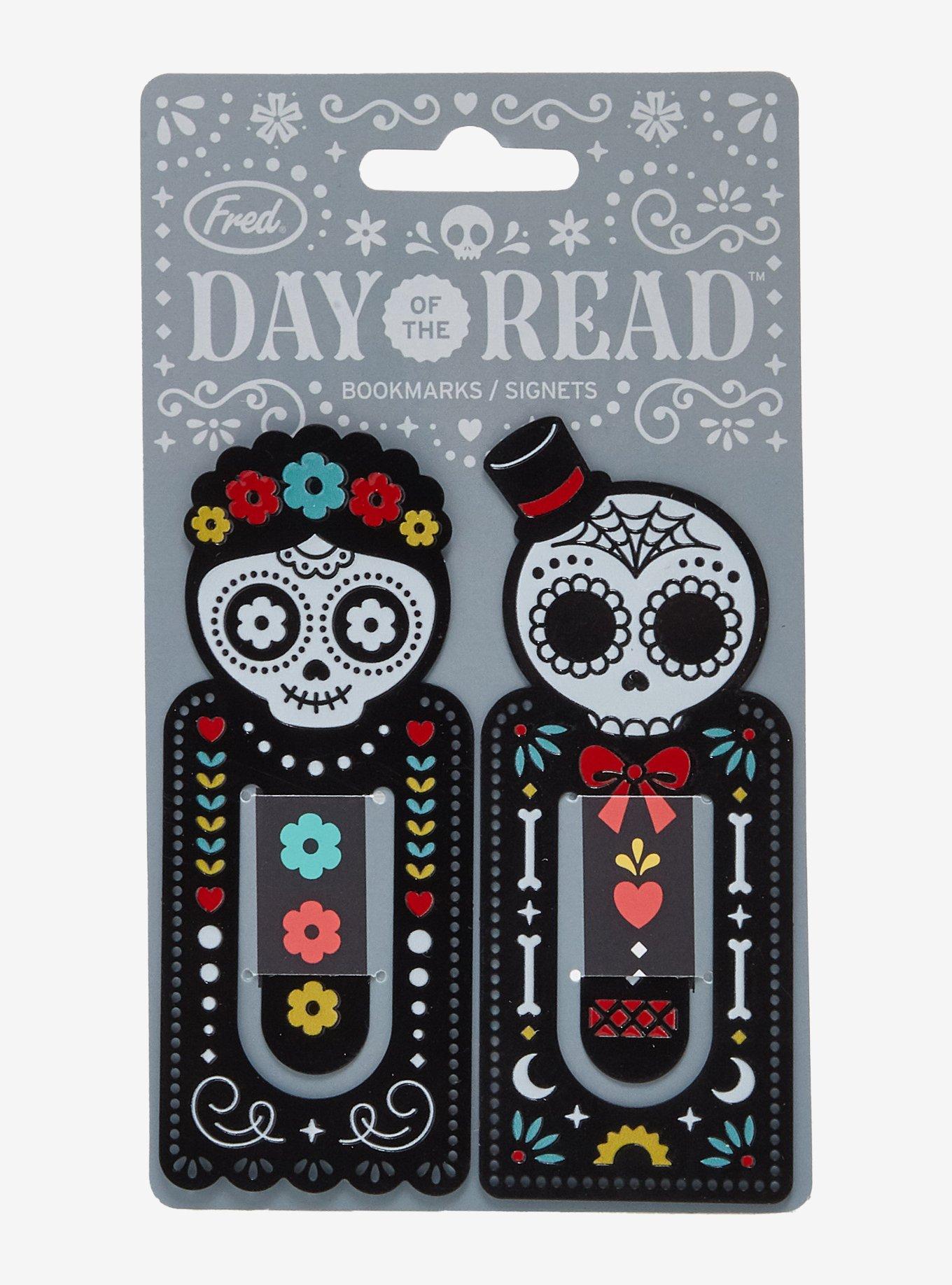 Day Of The Dead Metal Bookmark Set, , hi-res