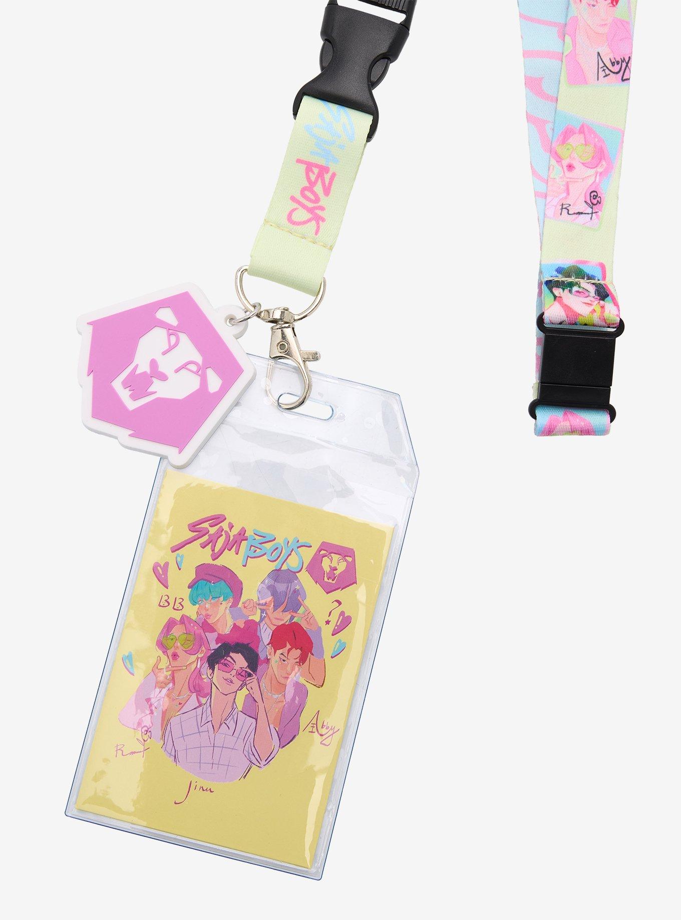 KPop Demon Hunters Saja Boys Lanyard Hot Topic Exclusive, , hi-res