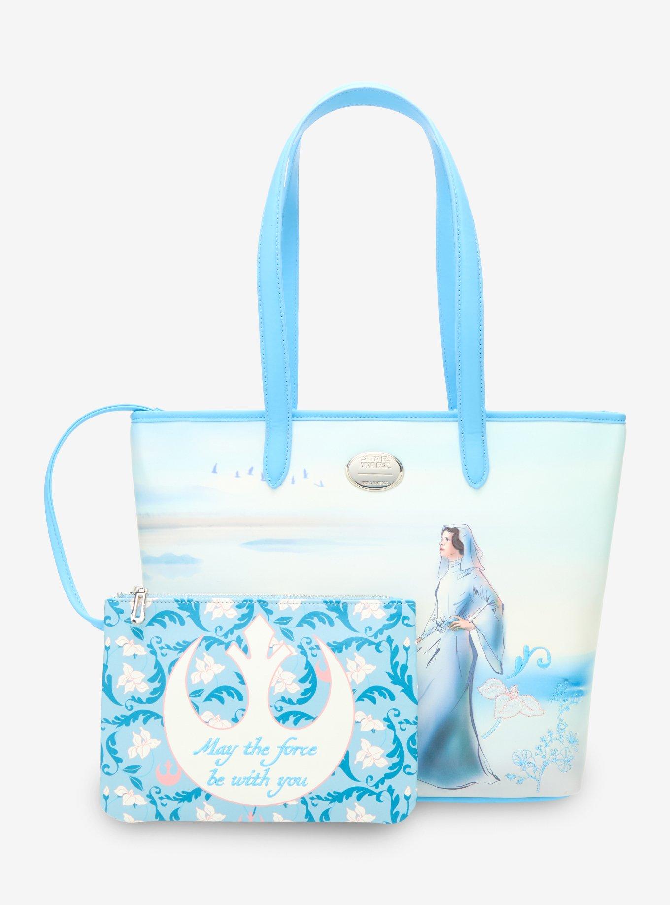 Her Universe Star Wars Leia Floral Tote Bag Her Universe Exclusive, , hi-res