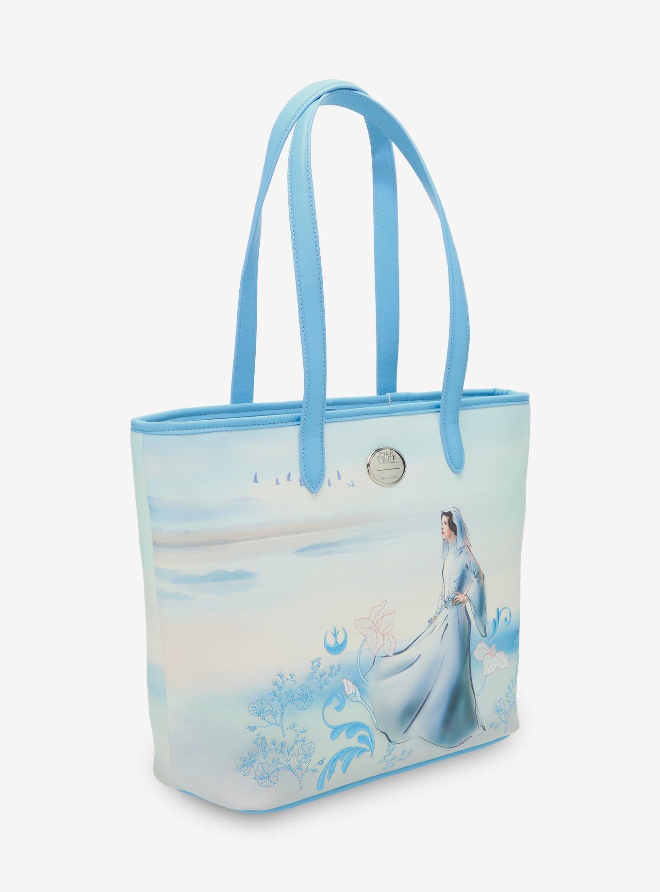Her Universe Star Wars Leia Floral Tote Bag Her Universe Exclusive, , alternate