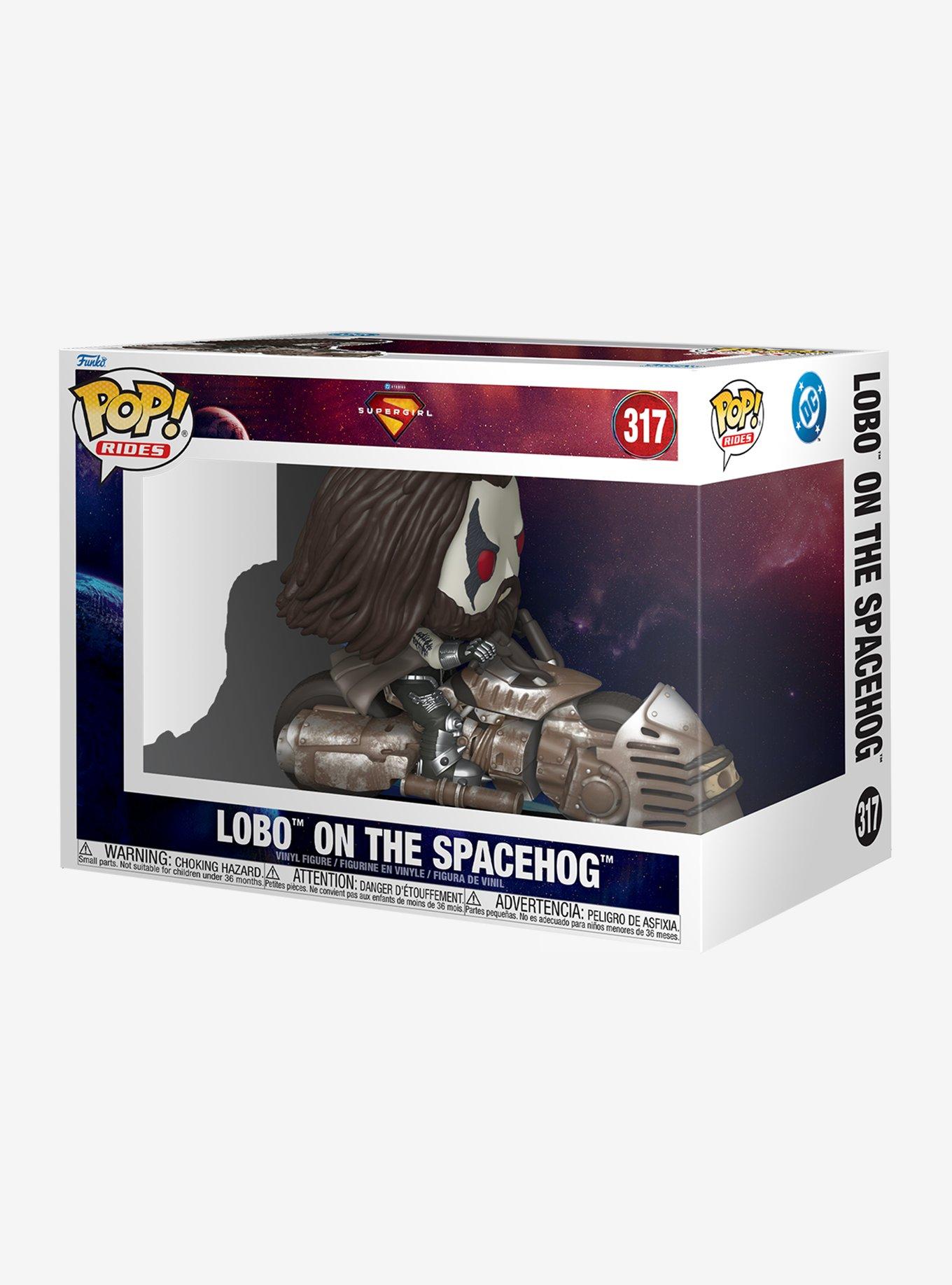 Funko DC Comics Supergirl Pop! Rides Lobo On The Spacehog Vinyl Figure, , hi-res