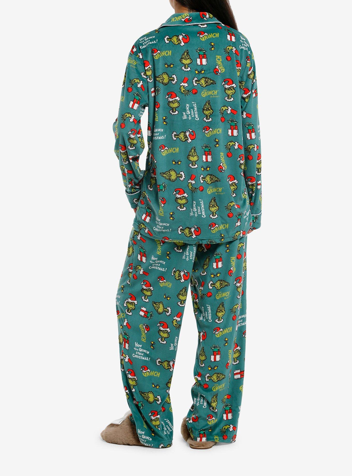Dr. Seuss How The Grinch Stole Christmas! Pajama Set, , hi-res