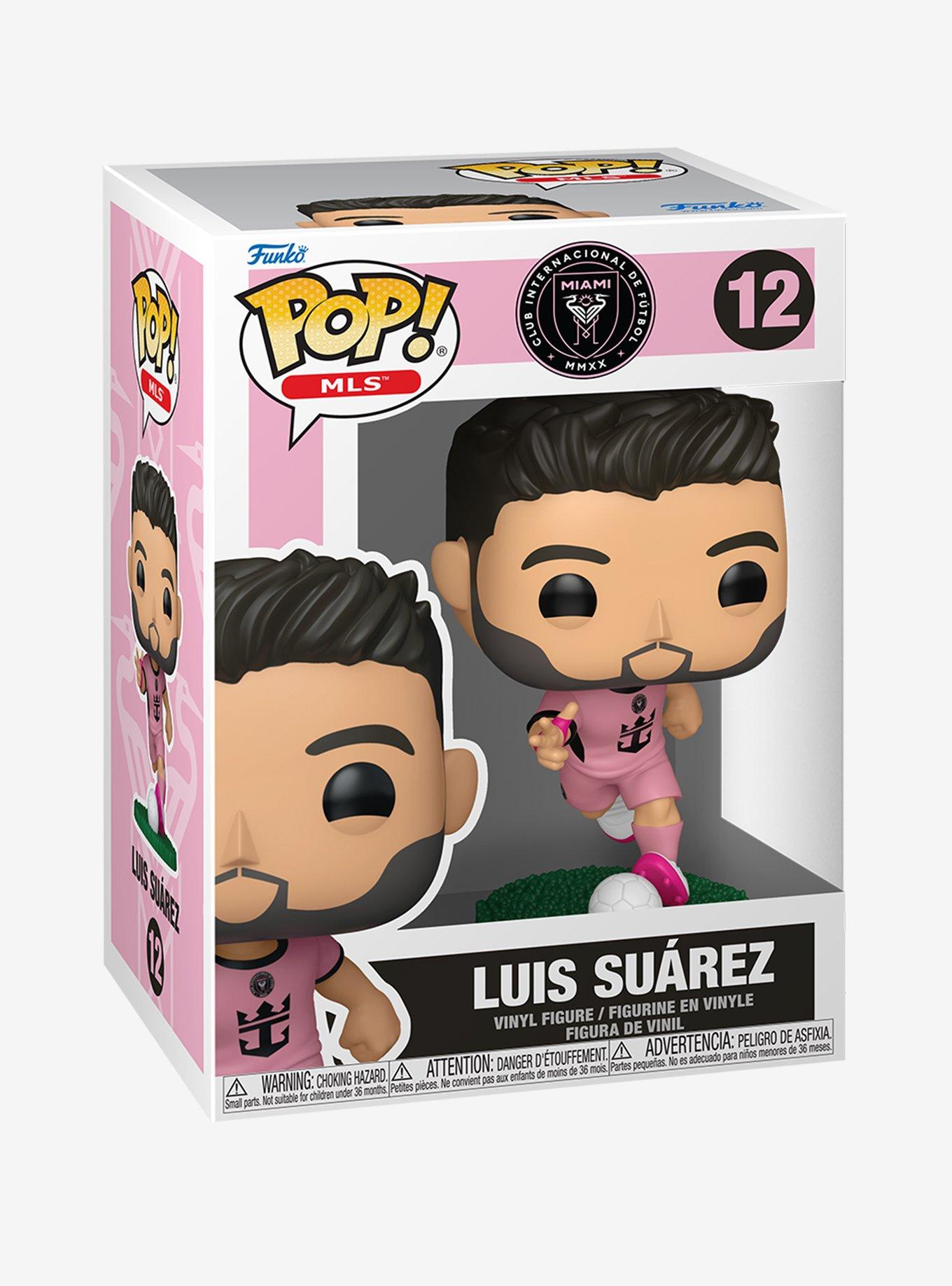 Funko Inter Miami CF Pop! MLS Luis Su&aacute;rez Vinyl Figure, , hi-res