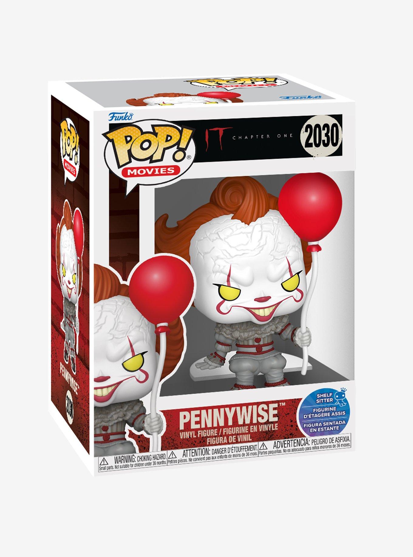 Funko IT: Chapter One Pop! Movies Pennywise (Shelf Sitter) Vinyl Figure, , hi-res