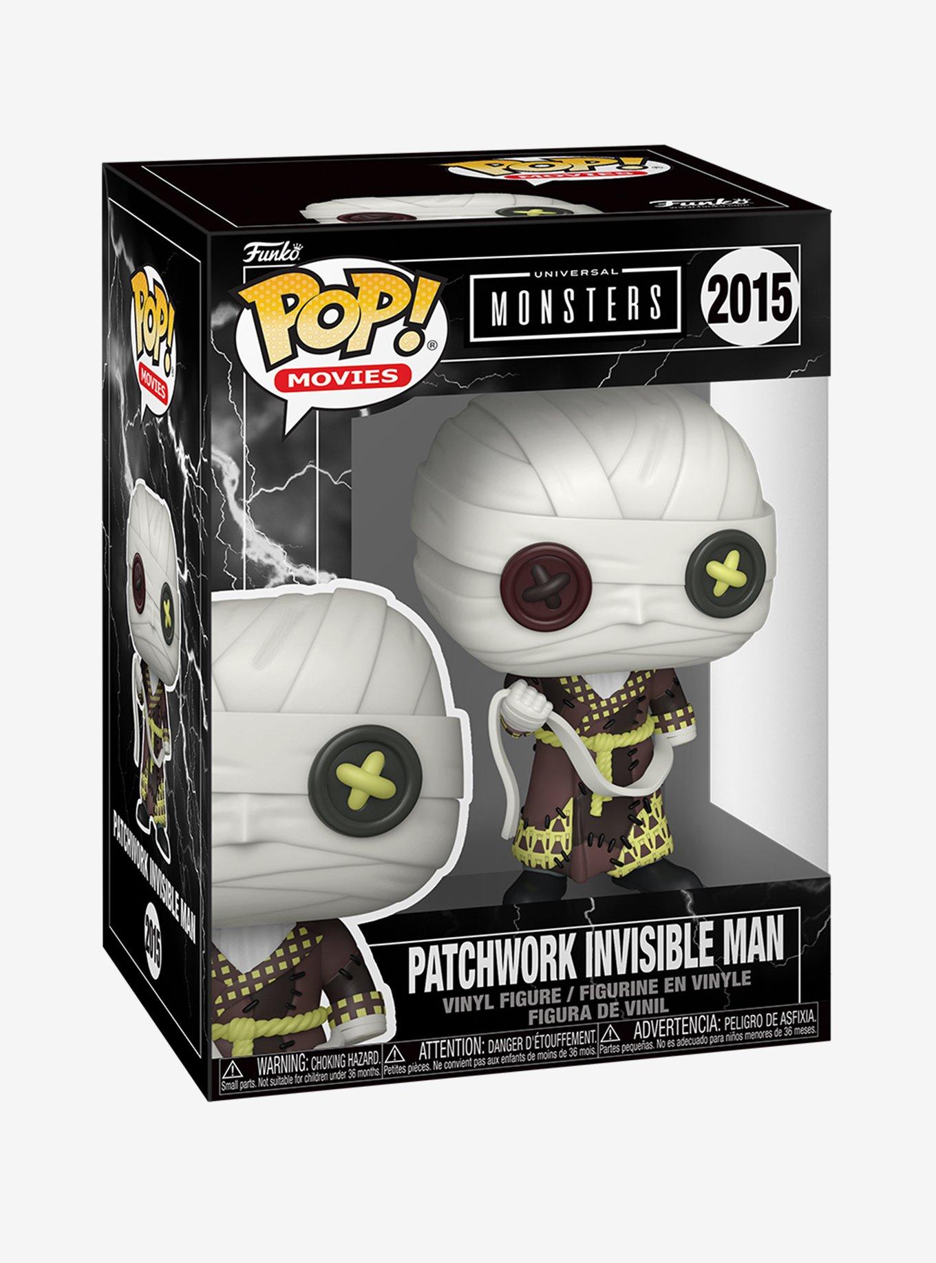 Funko Universal Monsters Pop! Movies Patchwork Invisible Man Vinyl Figure, , hi-res