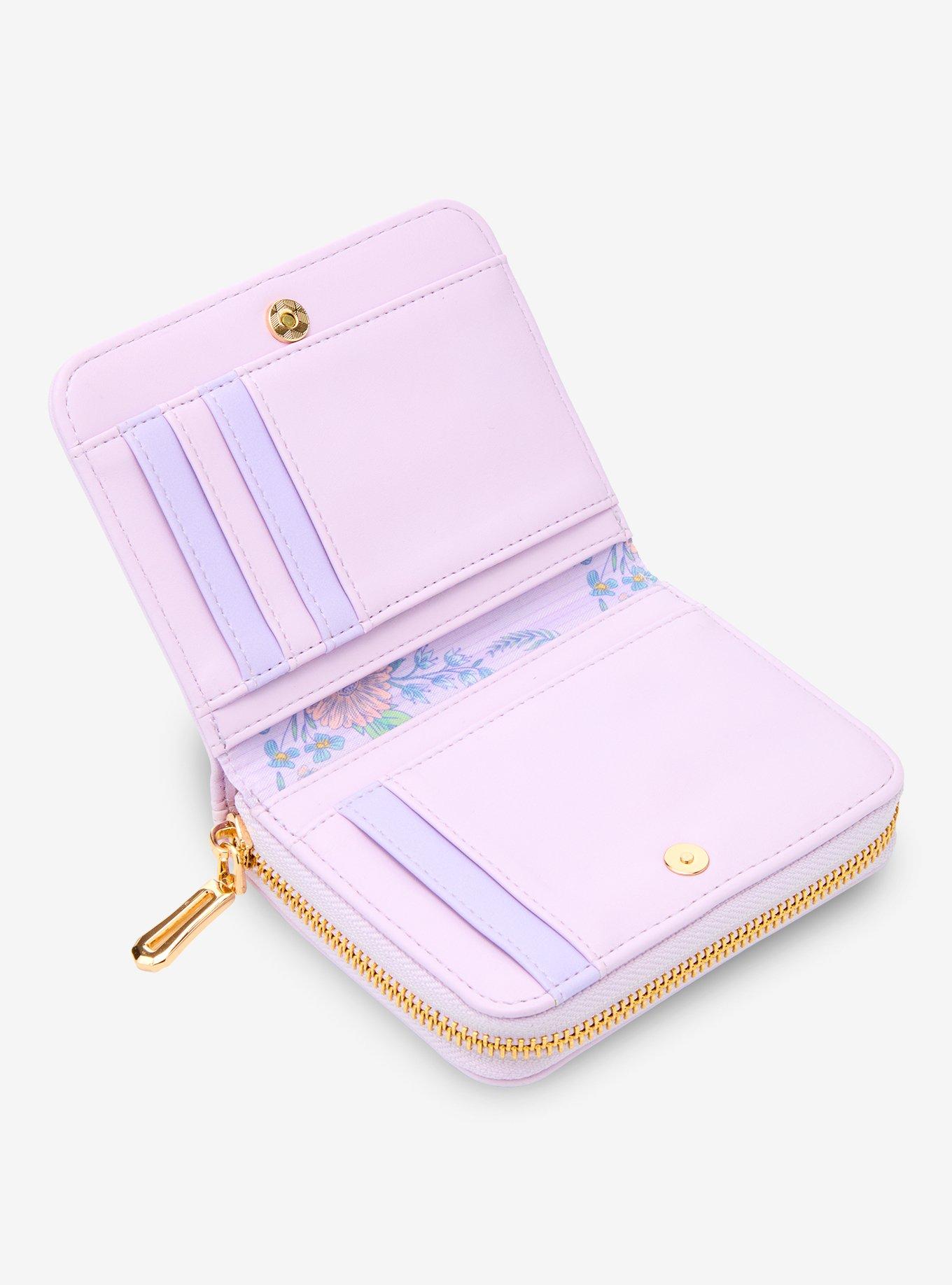 Disney Tangled Rapunzel & Maximus Floral Zip Wallet, , alternate - view 4