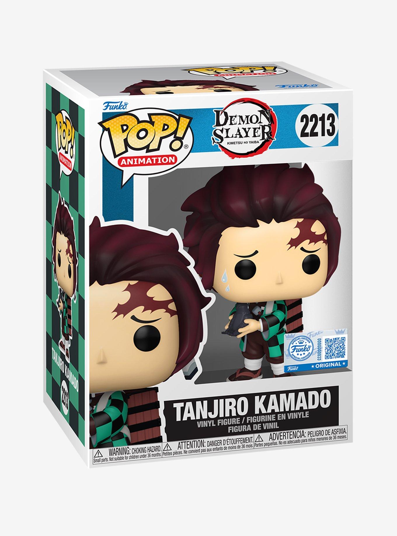 Funko Demon Slayer: Kimetsu No Yaiba Pop! Animation Tanjuro Kamado With Crow Vinyl Figure, , hi-res