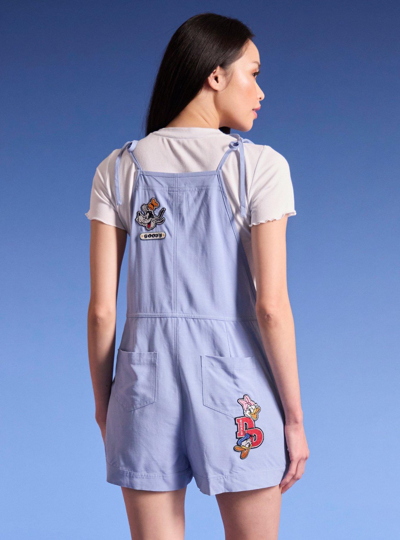 Her Universe Disney Sensational Six Linen Shortalls Her Universe Exclusive, , hi-res