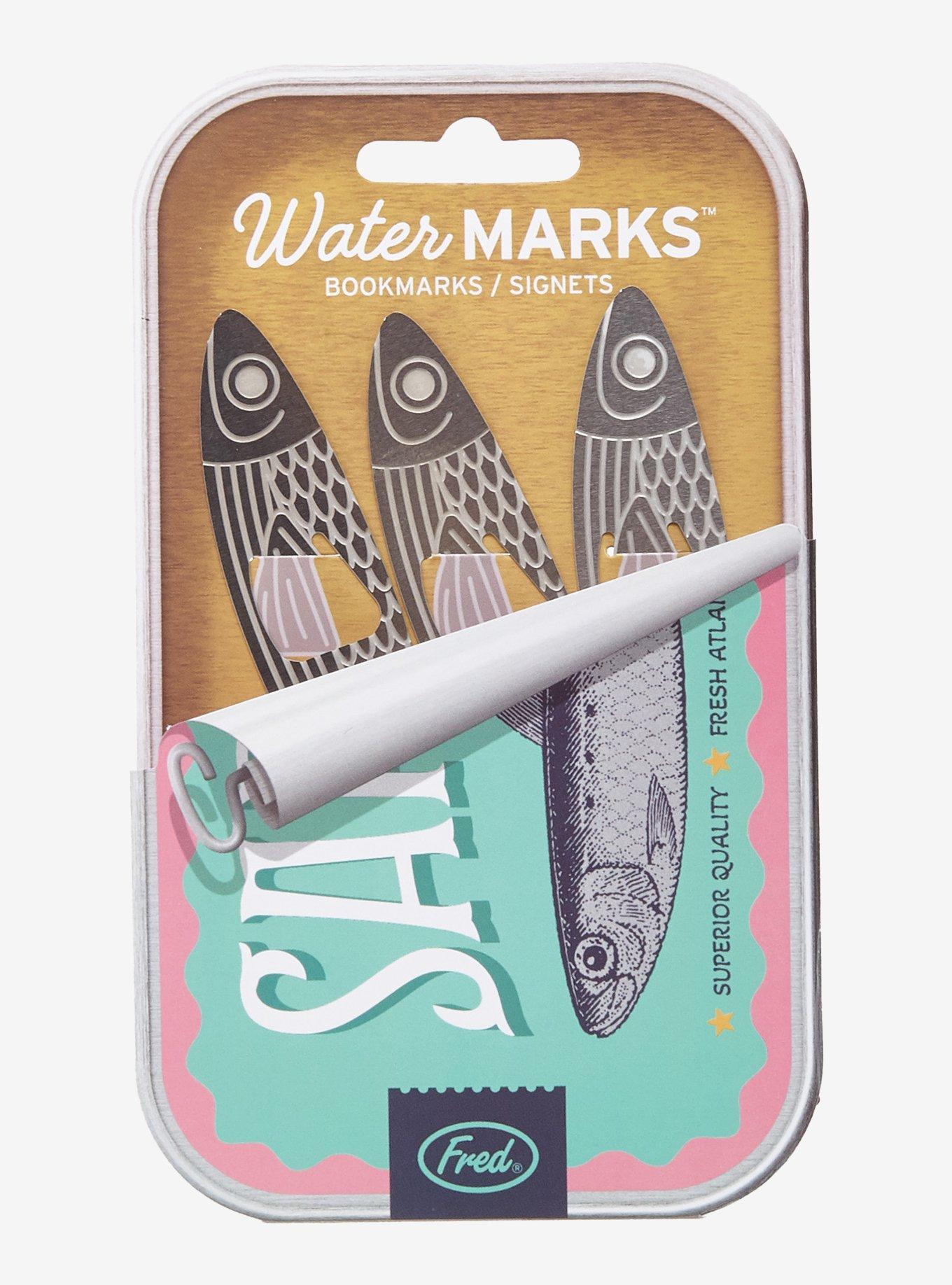 Sardine Metal Bookmark Set, , hi-res