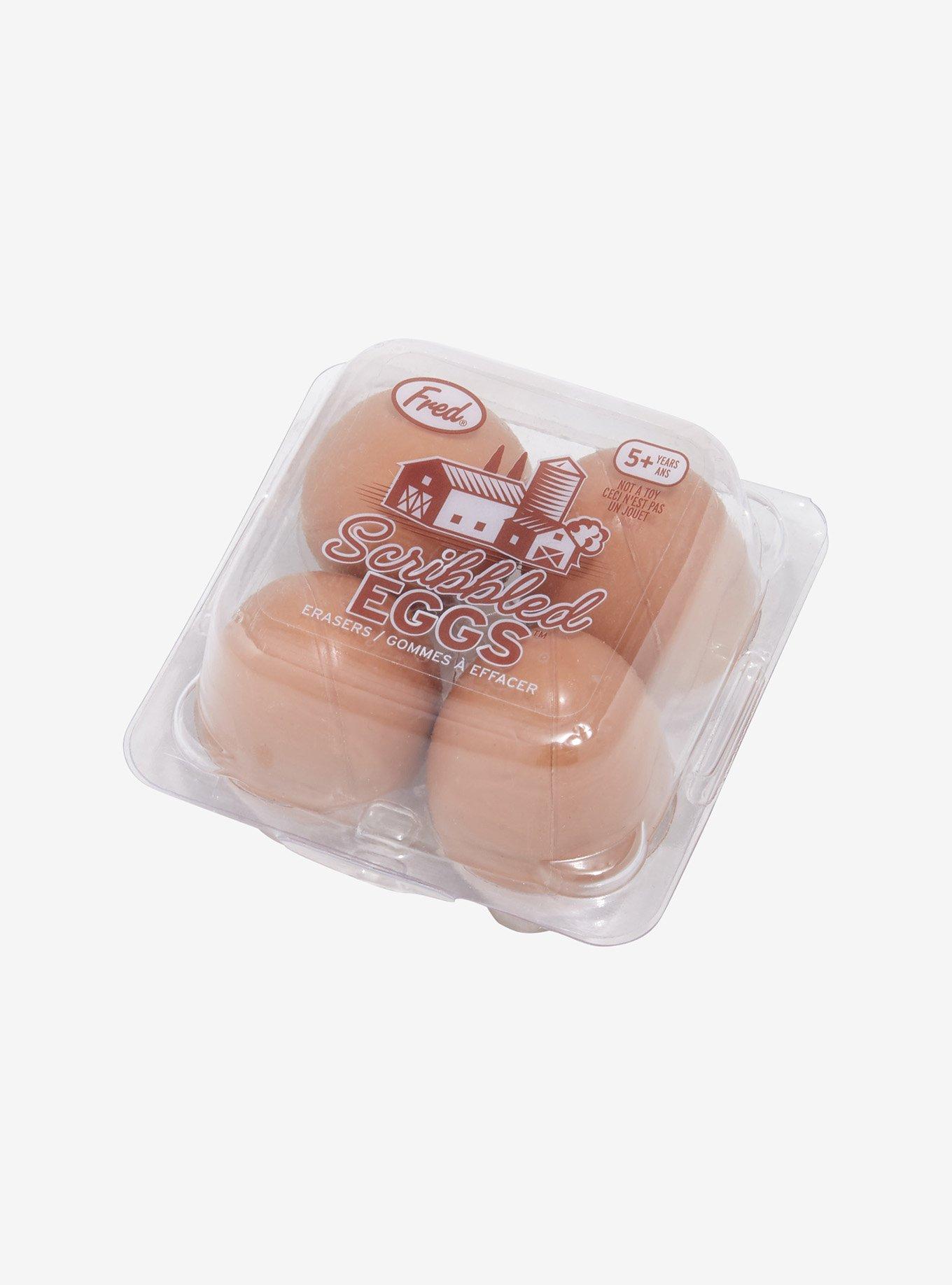 Scribbled Eggs Eraser Set, , alternate