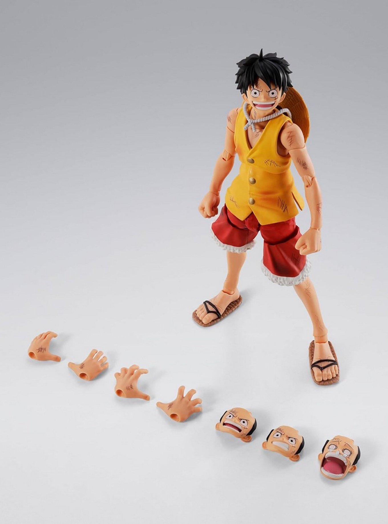 Bandai Namco One Piece S.H.Figuarts Monkey D. Luffy (Summit War of Marineford) Figure, , hi-res