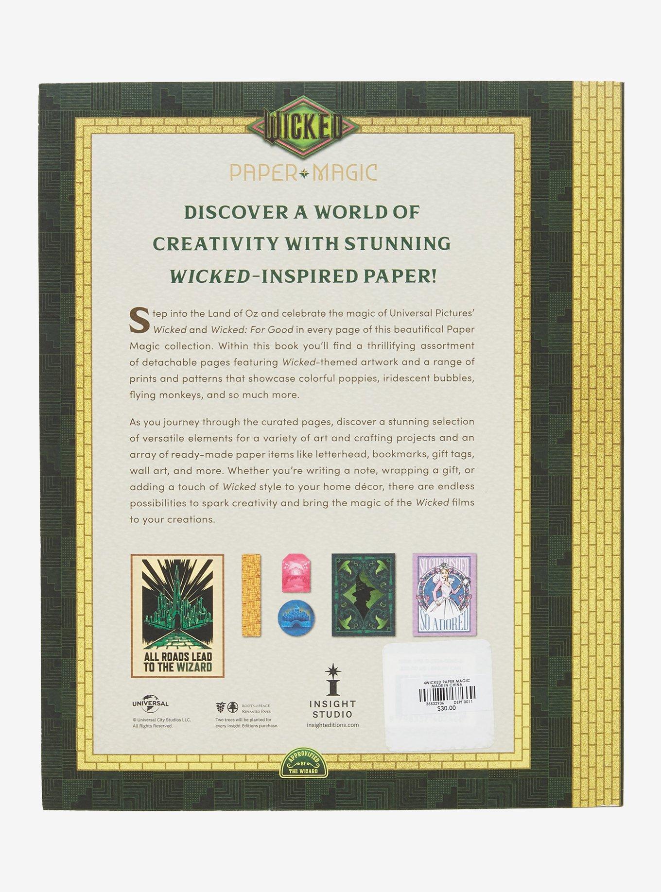 Wicked Paper Magic Book, , alternate