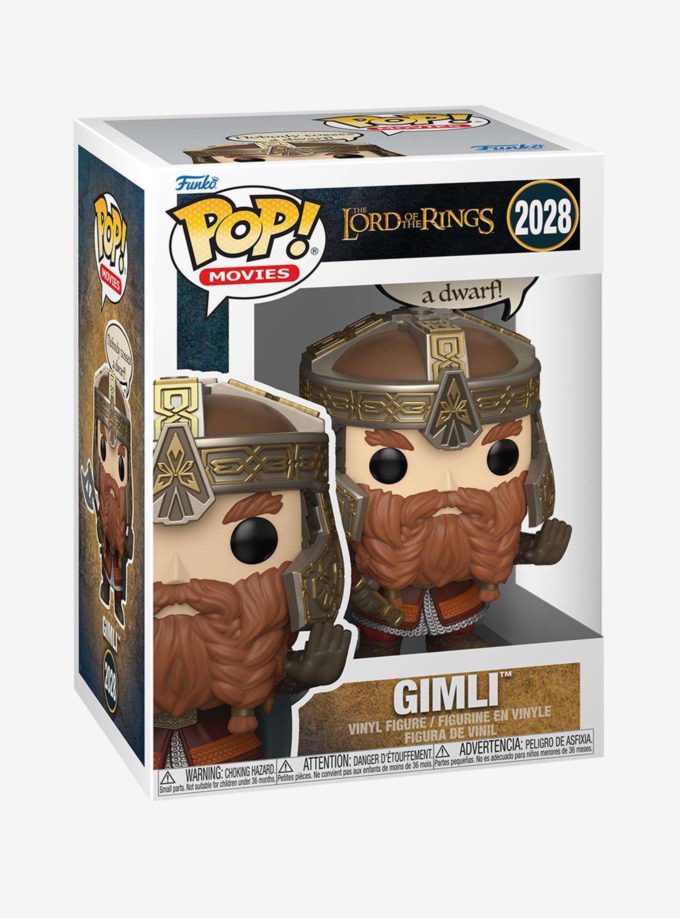 Funko The Lord Of The Rings Pop! Movies Gimli Vinyl Figure, , hi-res