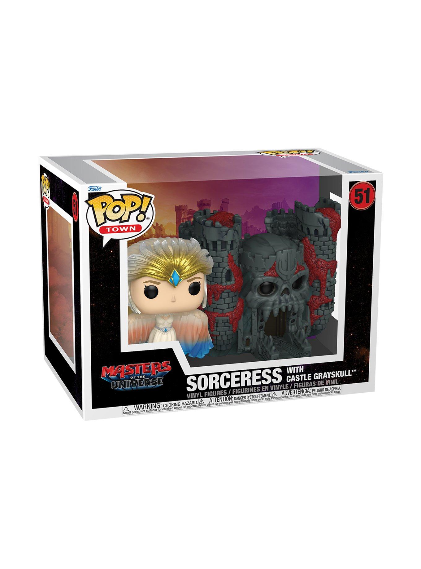 Funko Masters Of The Universe Pop! Town Sorceress With Castle Grayskull Vinyl Figure Set, , hi-res