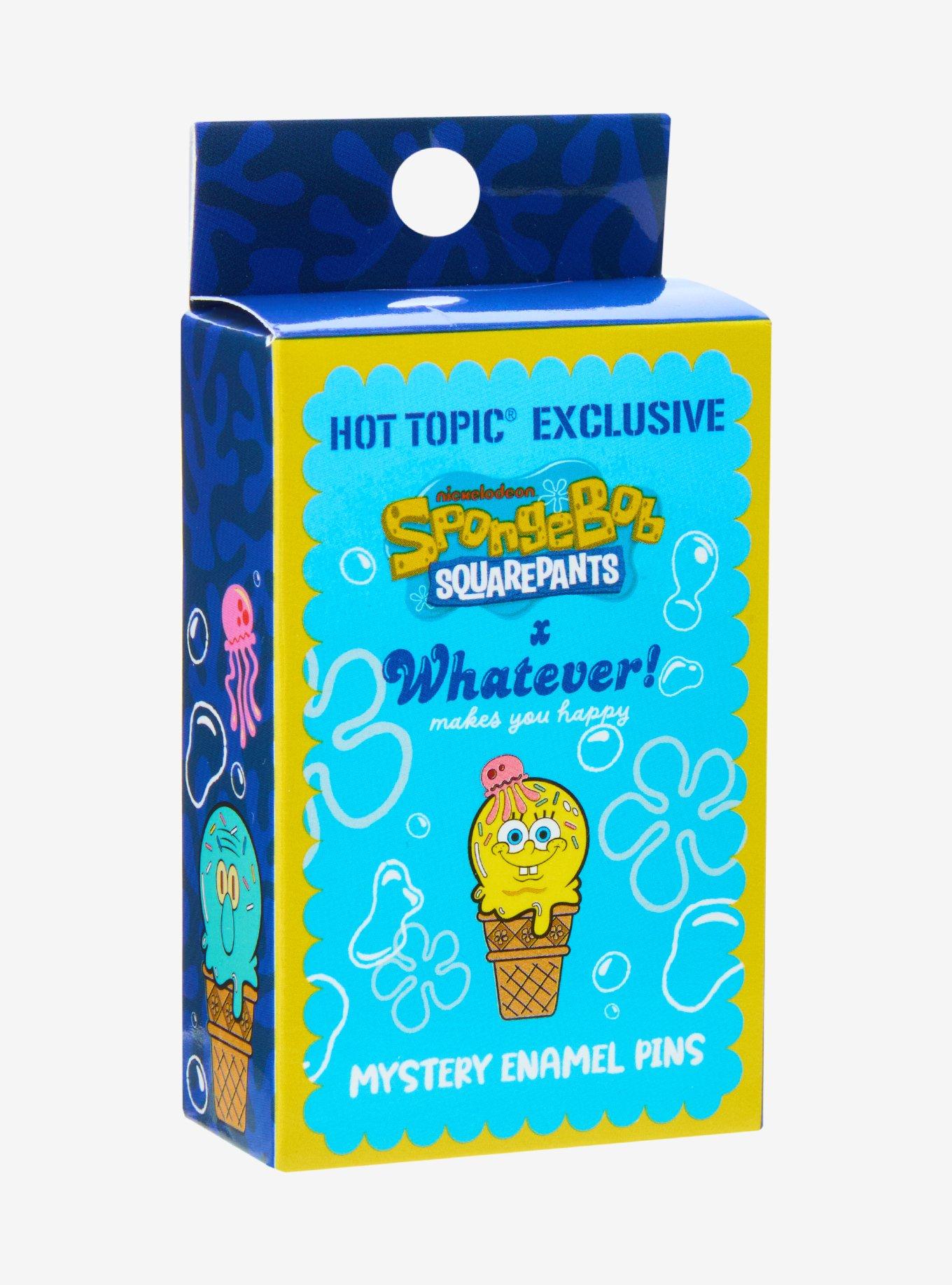 Whatever! Makes You Happy SpongeBob SquarePants Ice Cream Blind Box Enamel Pin Hot Topic Exclusive, , hi-res