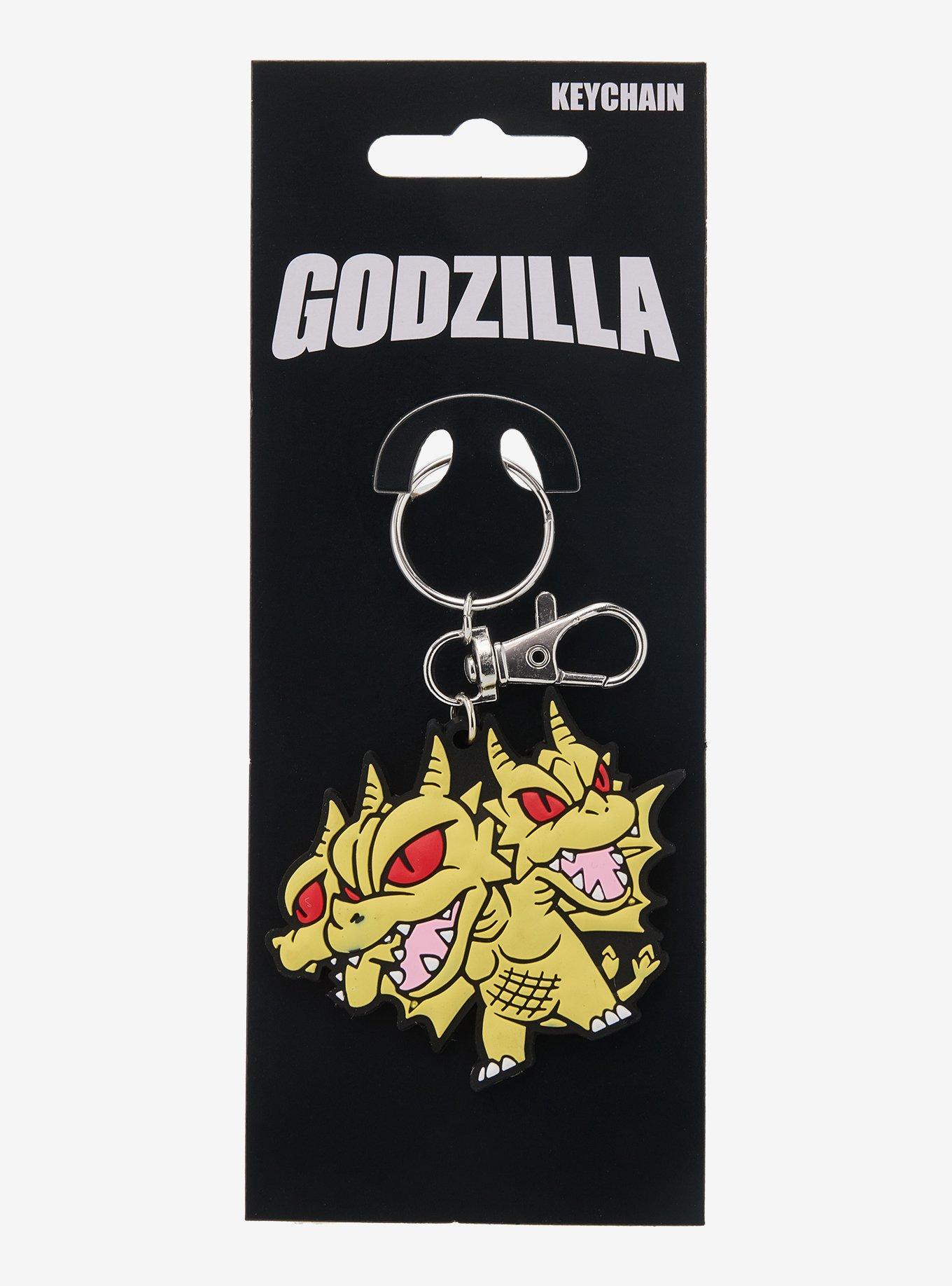 Godzilla Chibi King Ghidora Key Chain, , hi-res