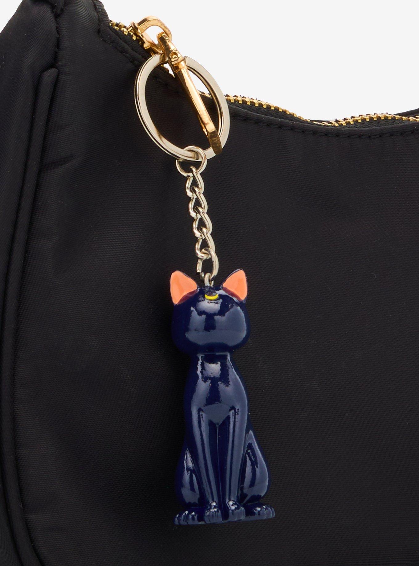 Pretty Guardian Sailor Moon Luna Figural Key Chain, , alternate