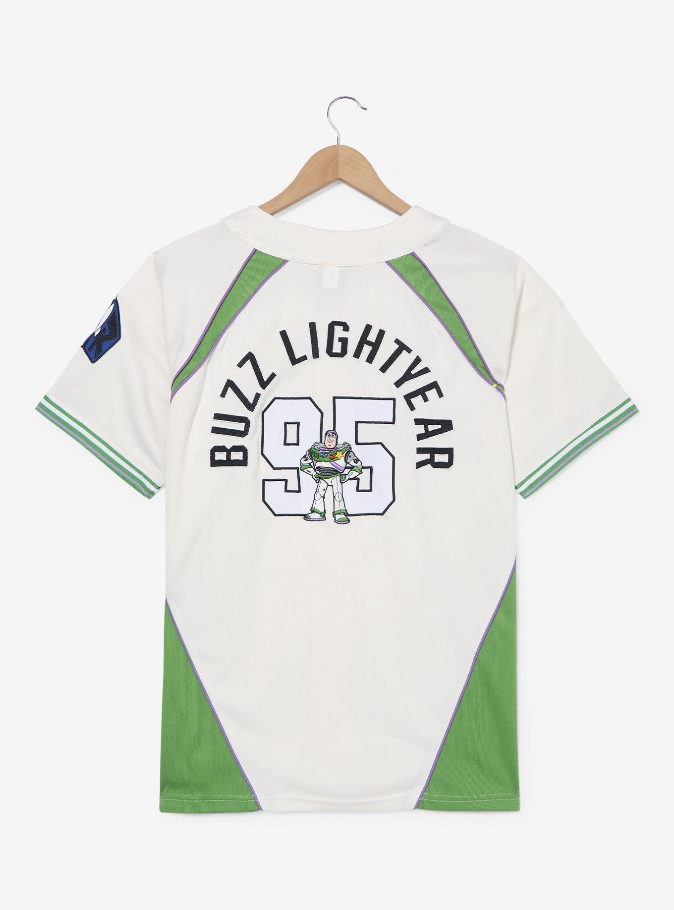 Disney Pixar Toy Story Buzz Lightyear Baseball Jersey - BoxLunch Exclusive, , hi-res