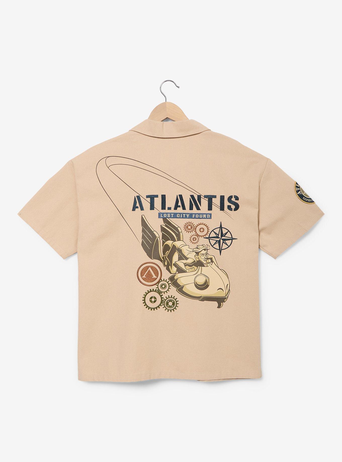 Disney Atlantis: The Lost Empire Woven Button-Up &mdash; BoxLunch Exclusive, , hi-res