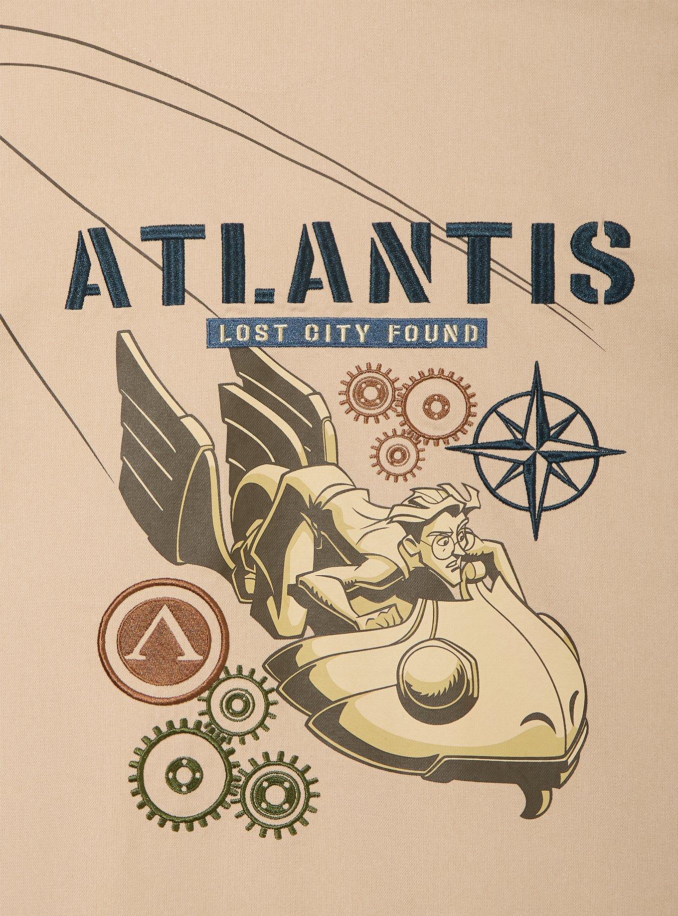 Disney Atlantis: The Lost Empire Woven Button-Up &mdash; BoxLunch Exclusive, , alternate