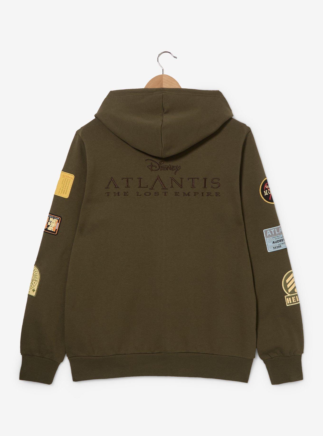 Disney Atlantis: The Lost Empire S.S. Ulysses Zippered Hoodie - BoxLunch Exclusive, , hi-res