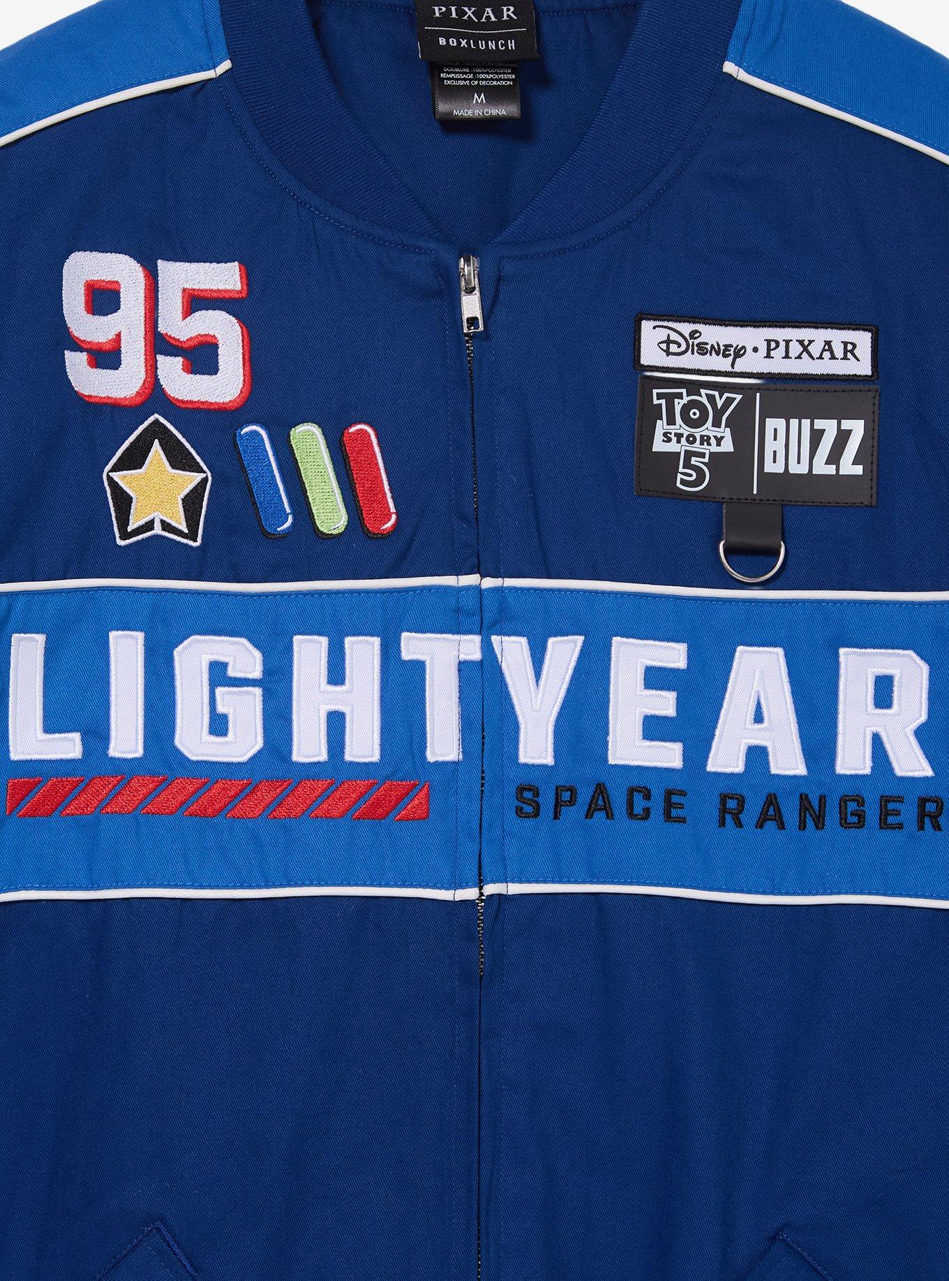 Disney Pixar Toy Story Buzz Lightyear Flight Jacket - BoxLunch Exclusive, BLUE, alternate