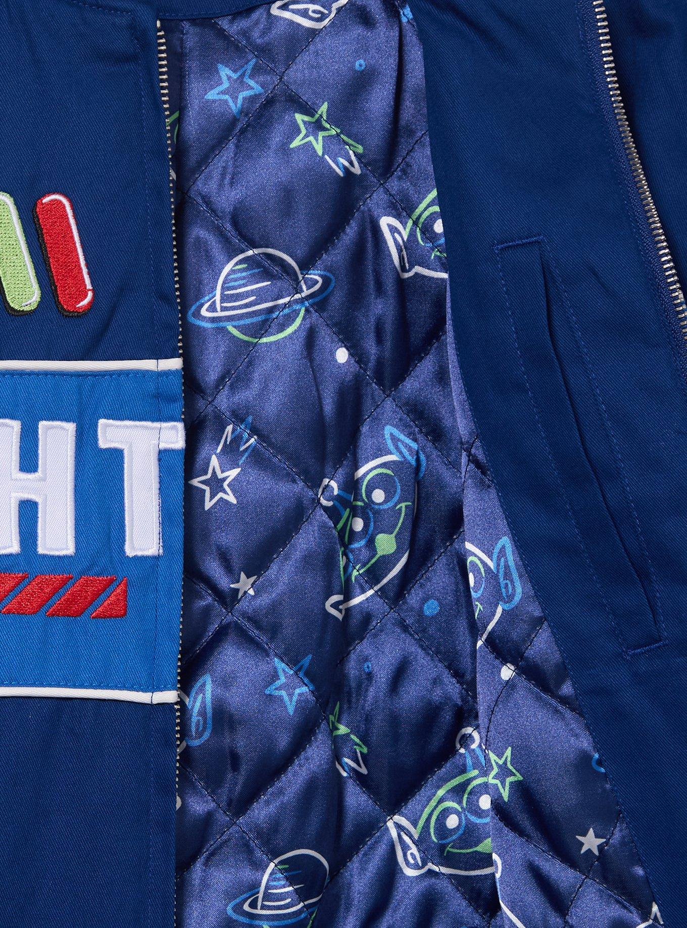 Disney Pixar Toy Story Buzz Lightyear Flight Jacket - BoxLunch Exclusive, BLUE, alternate