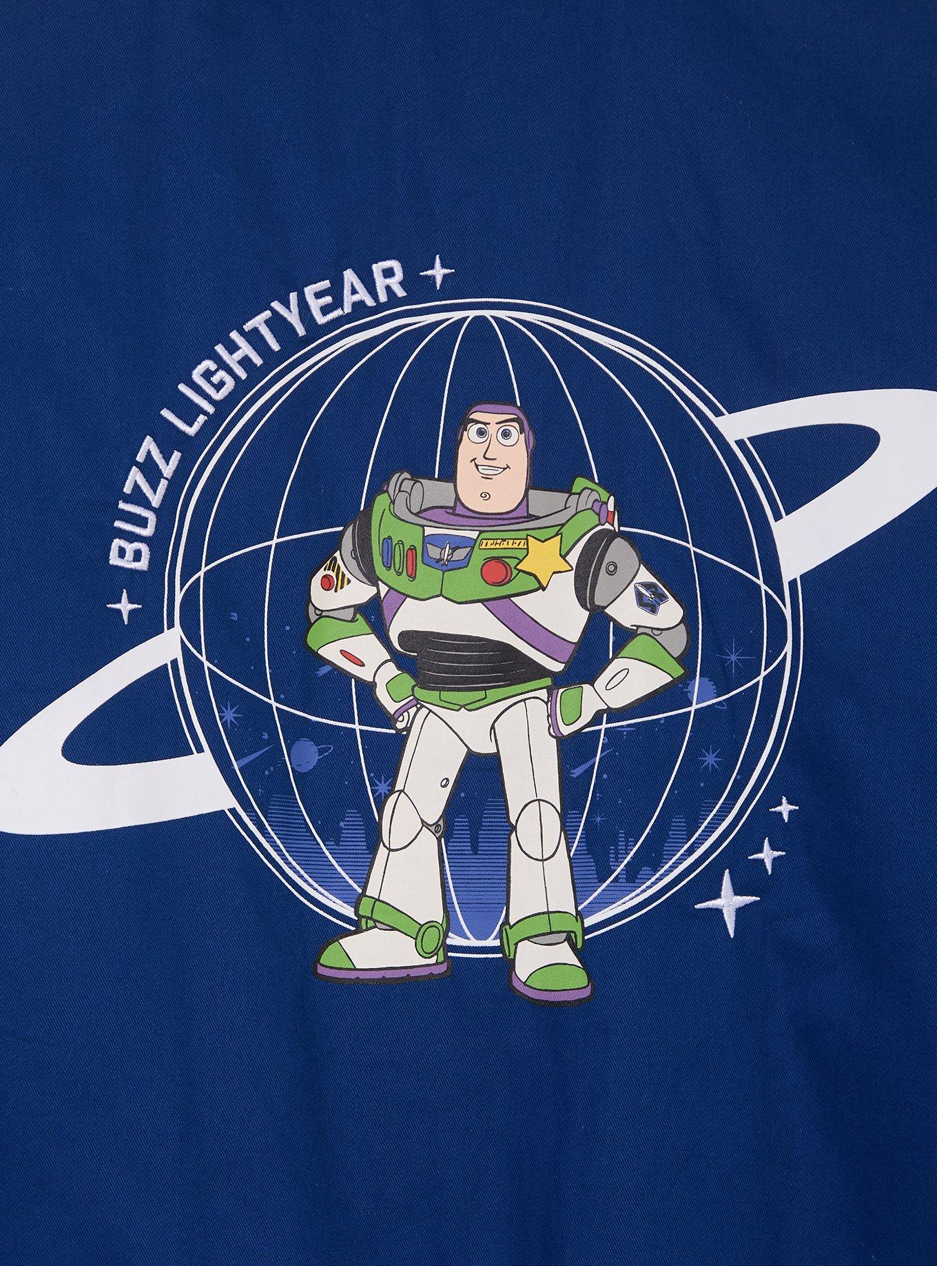 Disney Pixar Toy Story Buzz Lightyear Flight Jacket - BoxLunch Exclusive, BLUE, alternate