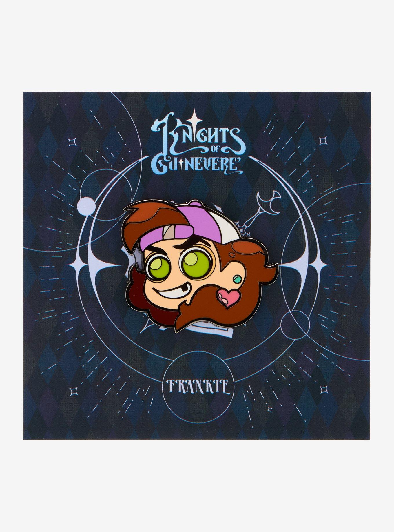 Knights Of Guinevere Frankie Enamel Pin, , hi-res