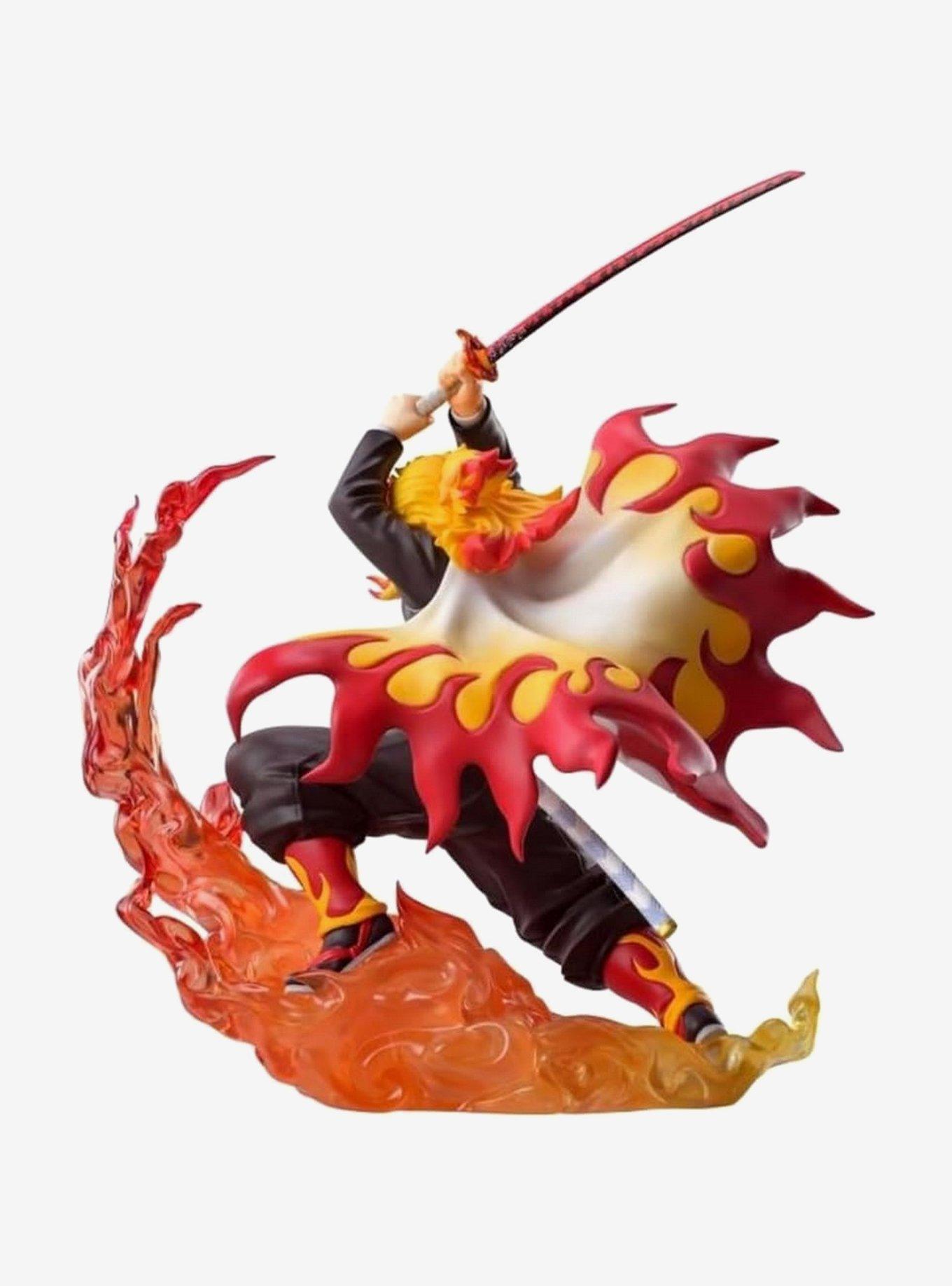 Sega Demon Slayer: Kimetsu no Yaiba Xross Link Kyojuro Rengoku Figure, , hi-res