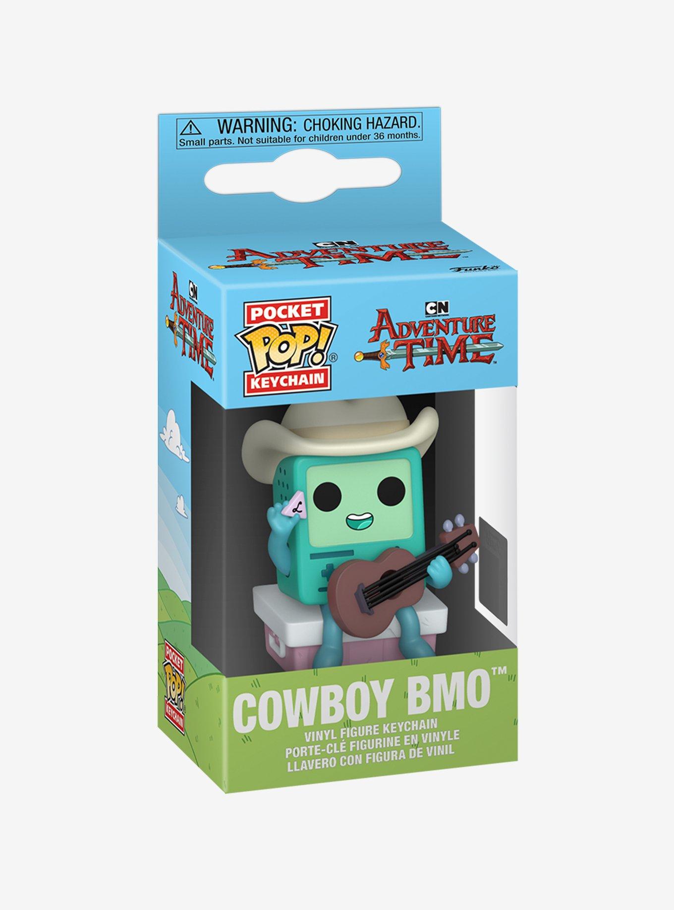 Funko Pocket Pop! Adventure Time Cowboy BMO Vinyl Keychain, , hi-res