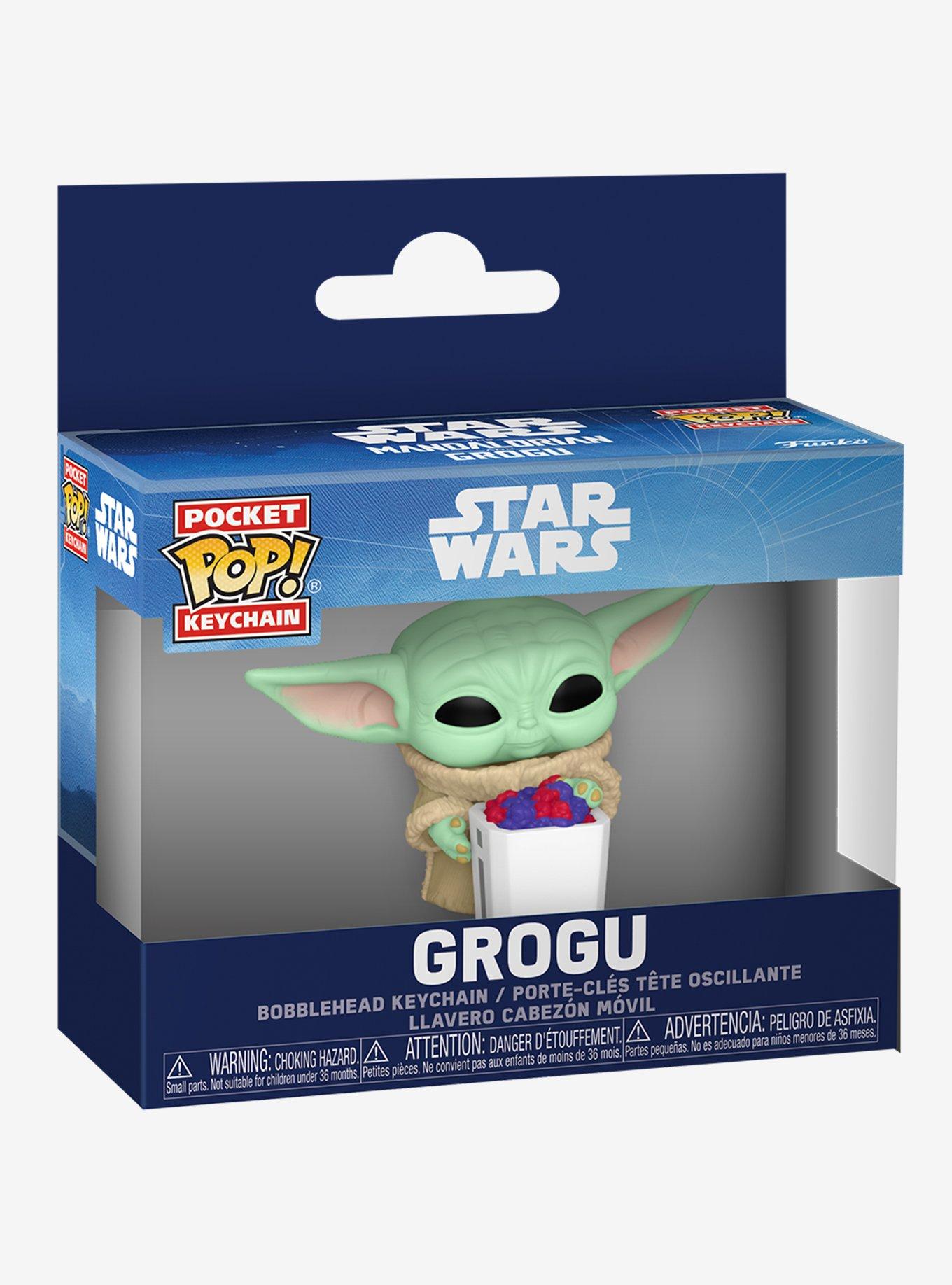 Funko Pocket Pop! Star Wars The Mandalorian & Grogu Grogu Vinyl Keychain, , hi-res