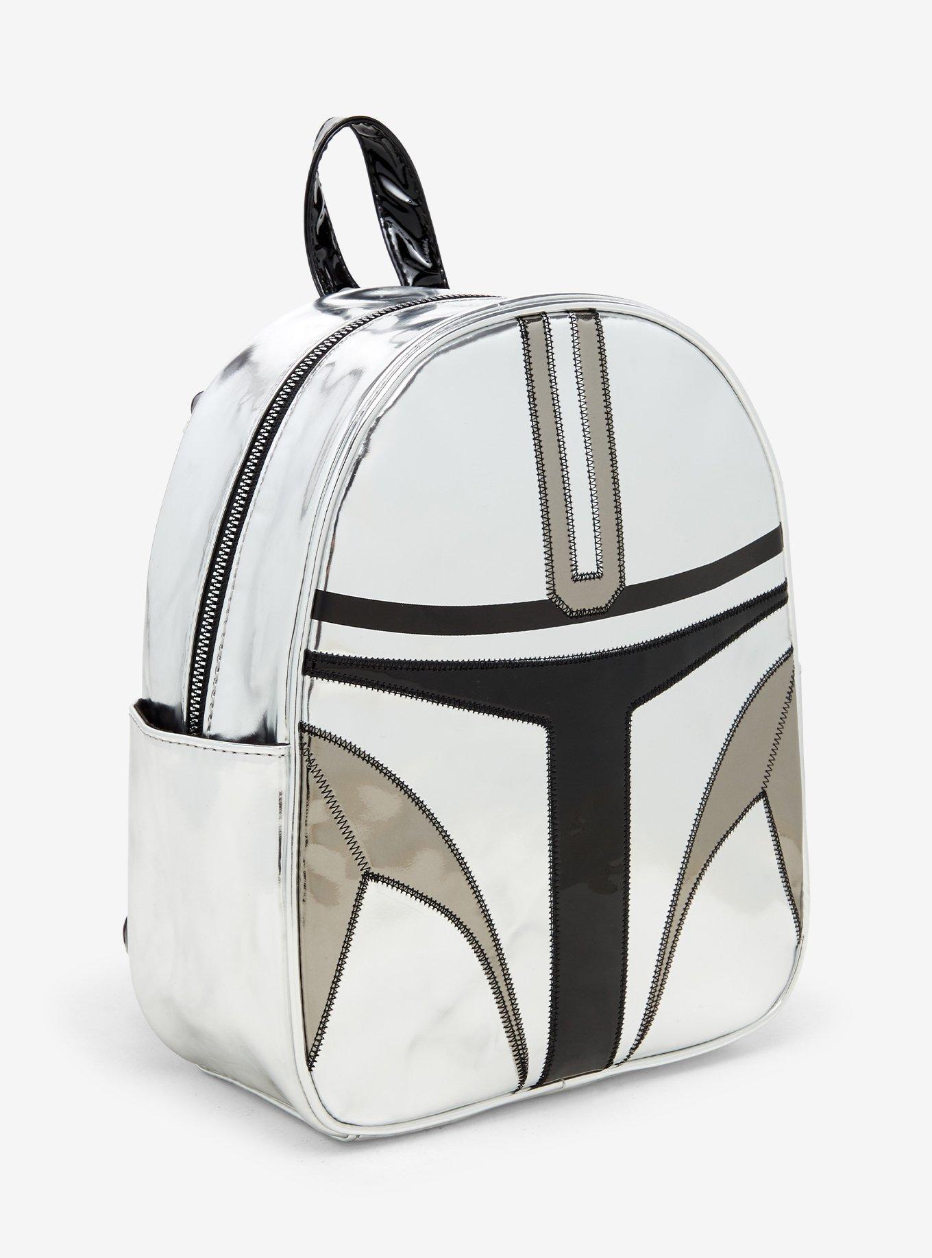 Star Wars The Mandalorian Metallic Helmet Mini Backpack, , hi-res