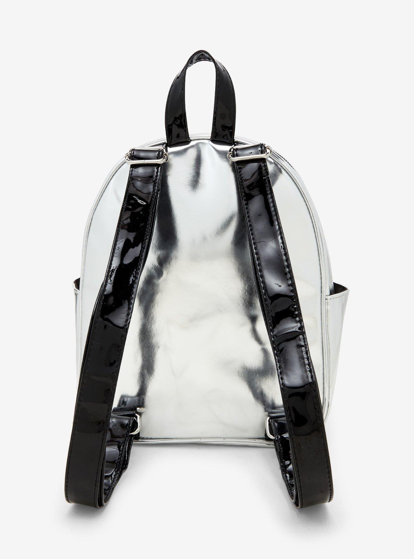 Star Wars The Mandalorian Metallic Helmet Mini Backpack, , alternate