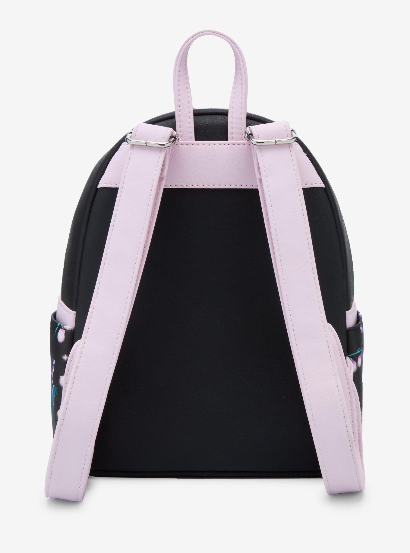 Loungefly Disney Peter Pan Tinker Bell Floral Mini Backpack, , alternate