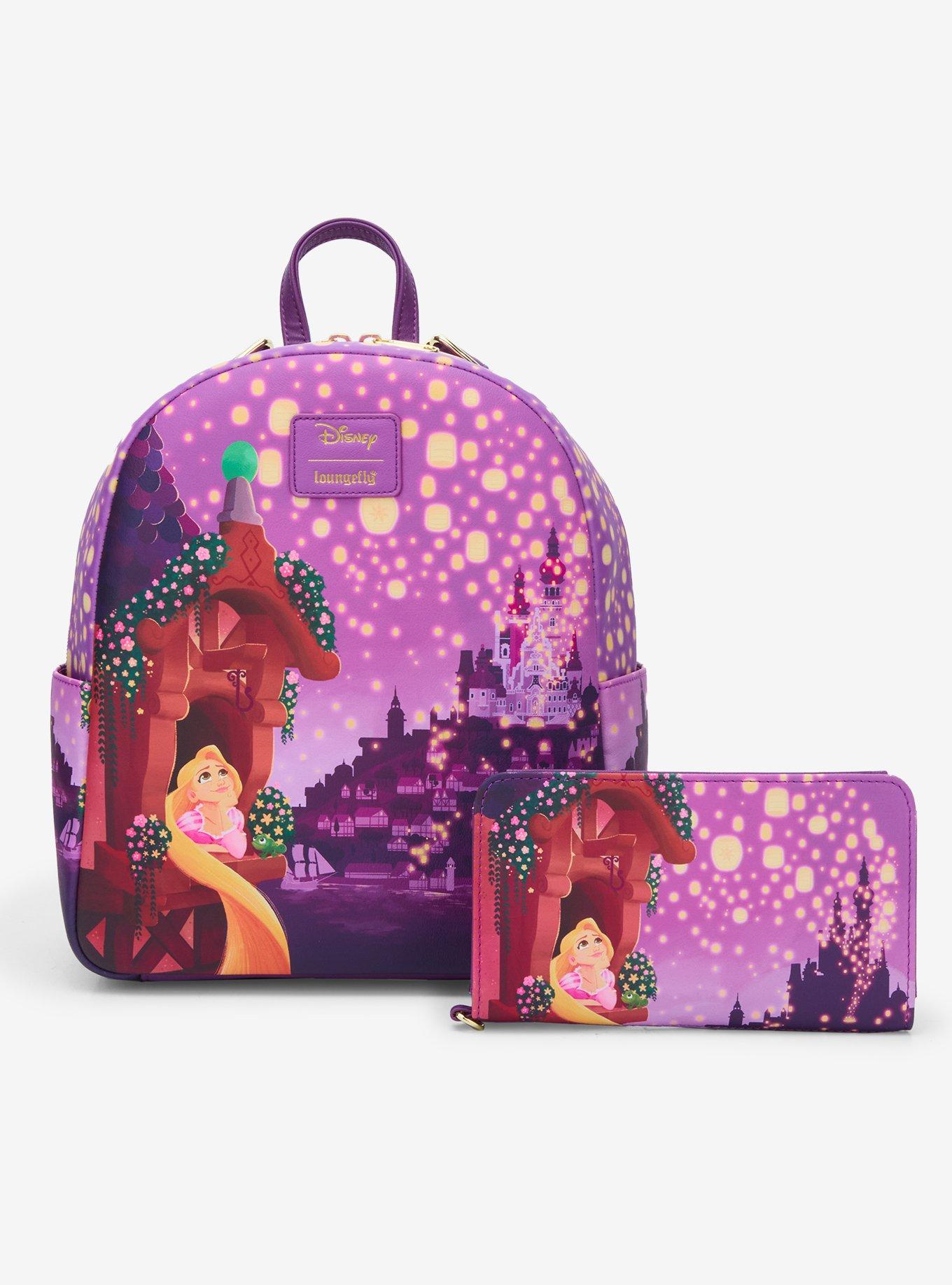 Loungefly Disney Tangled Rapunzel Lantern Night Mini Backpack, , alternate