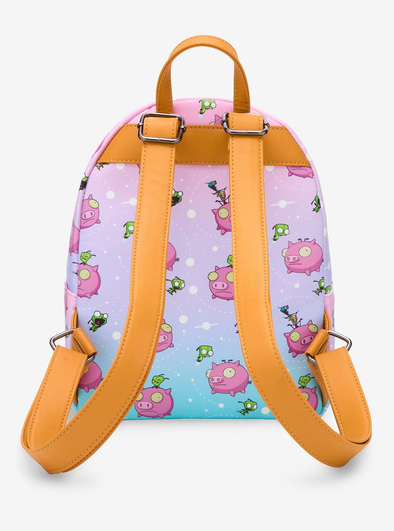 Loungefly Invader Zim GIR Pig Constellation Mini Backpack, , alternate