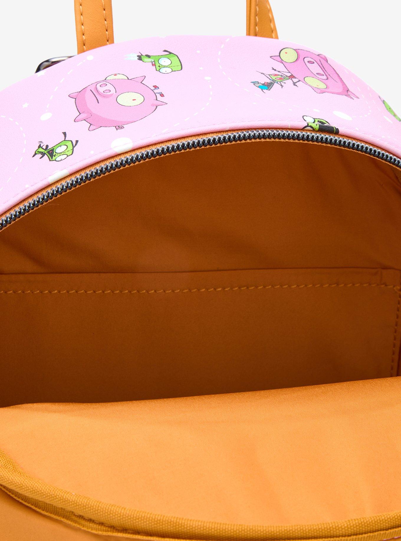 Loungefly Invader Zim GIR Pig Constellation Mini Backpack, , alternate