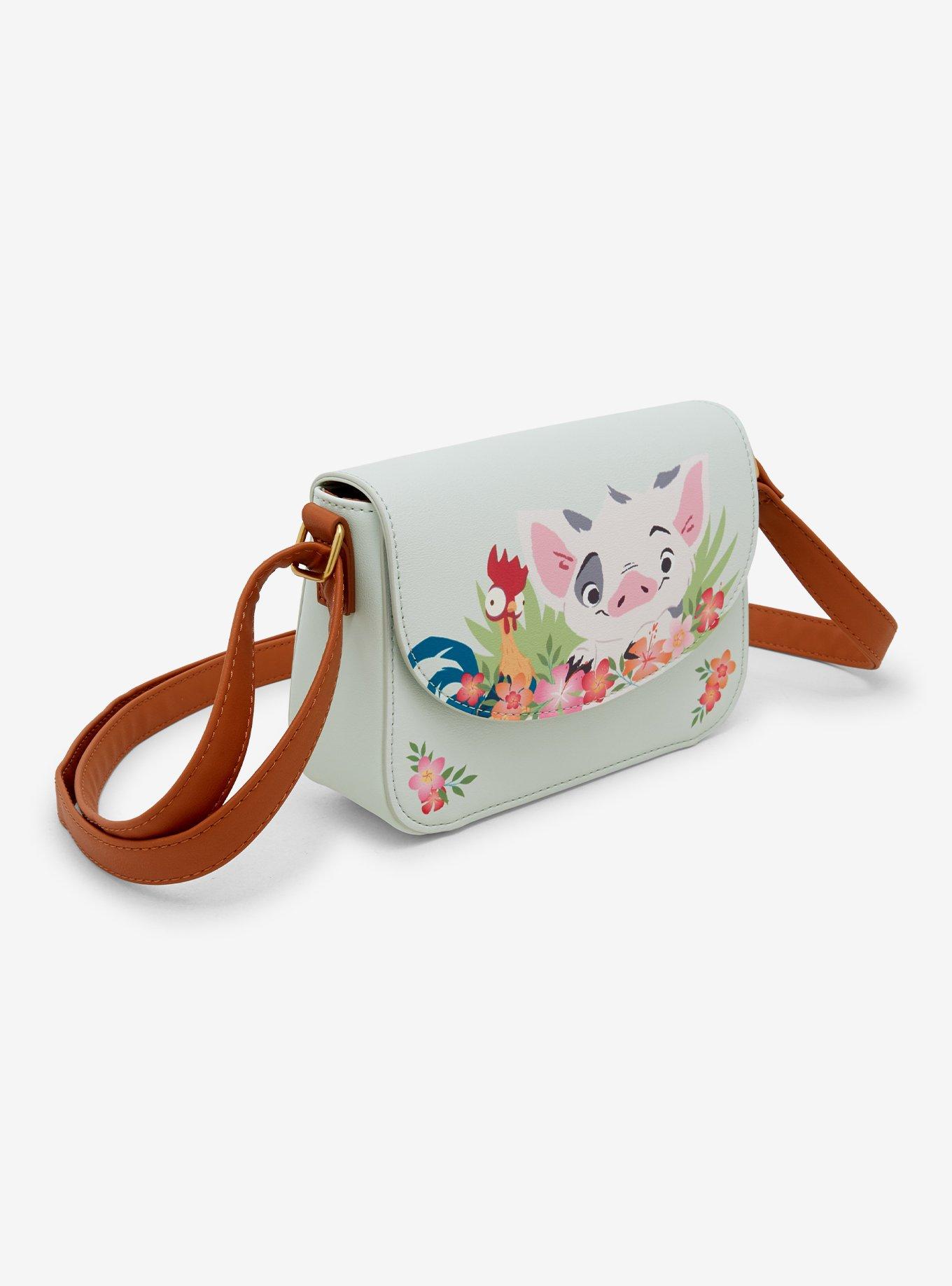 Loungefly Disney Moana Pua & Hei Hei Crossbody Bag, , hi-res