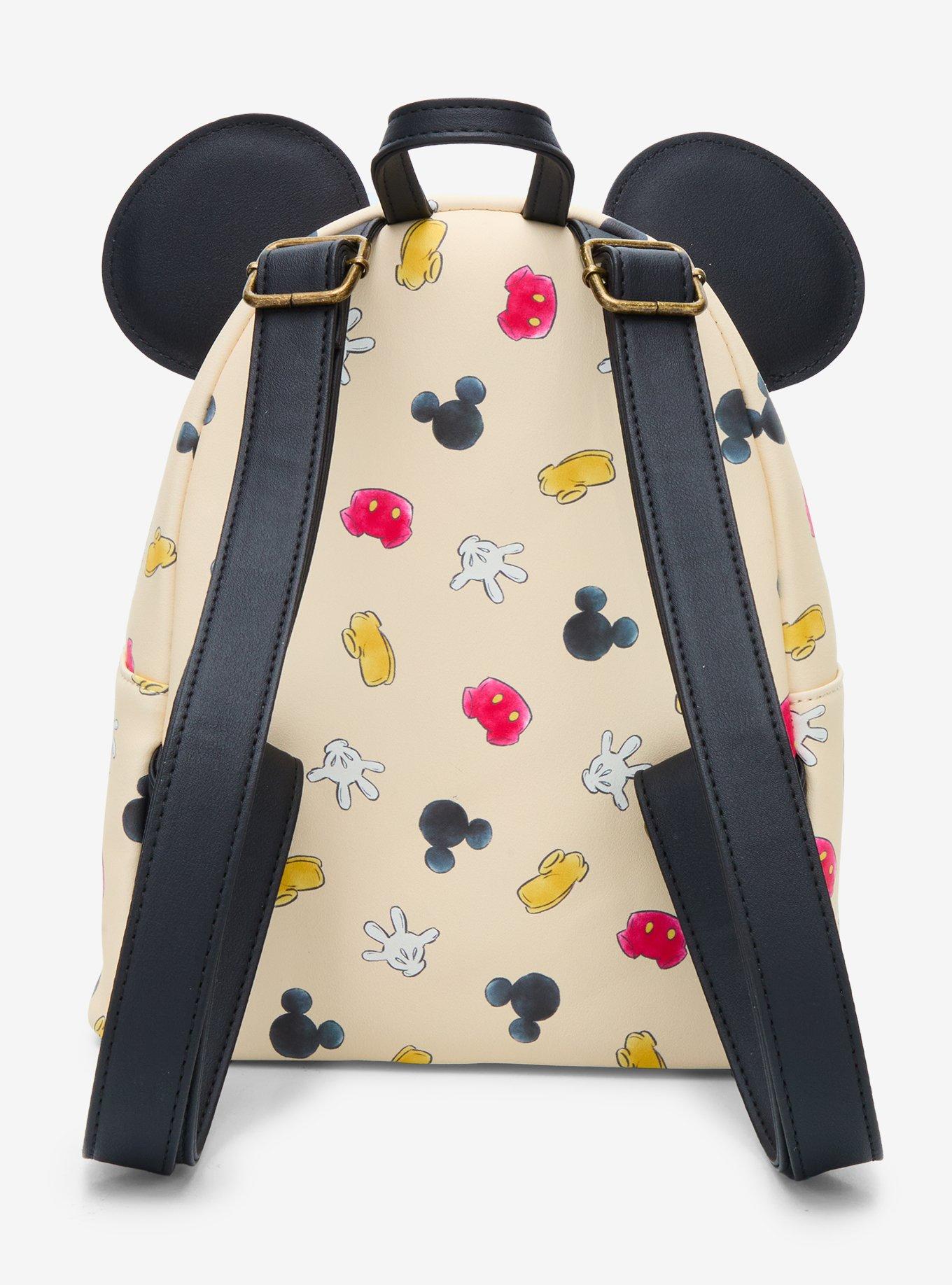 Loungefly Disney Mickey Mouse Hand Mini Backpack, , alternate