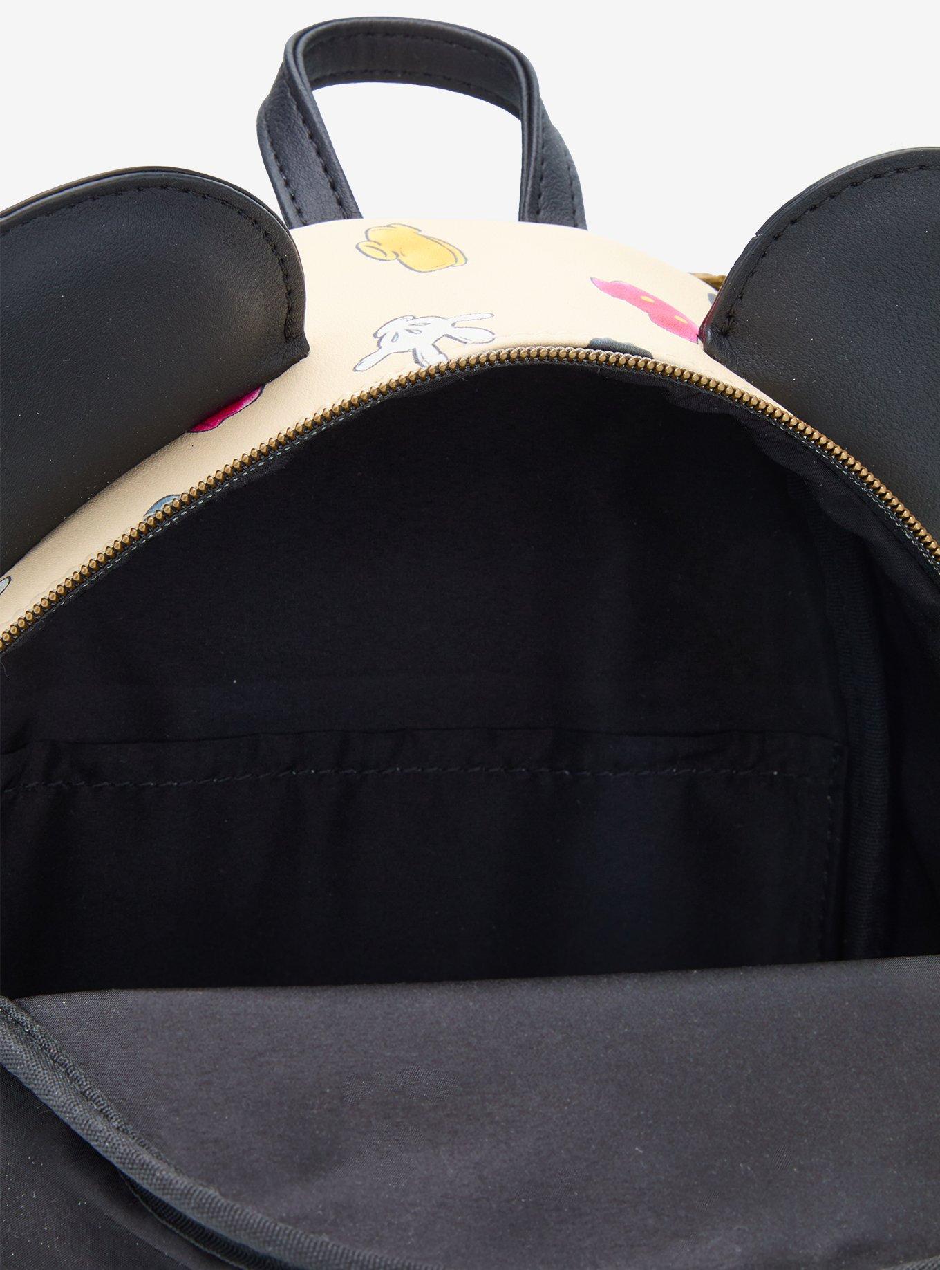 Loungefly Disney Mickey Mouse Hand Mini Backpack, , alternate
