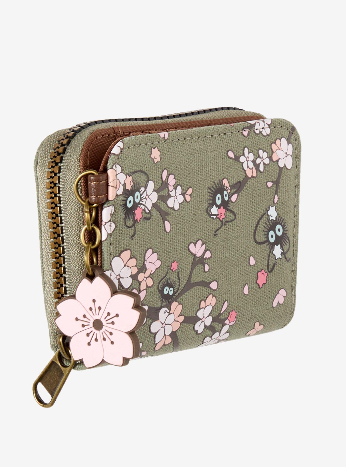 Studio Ghibli&reg; Spirited Away Soot Sprites Cherry Blossom Mini Wallet, , hi-res