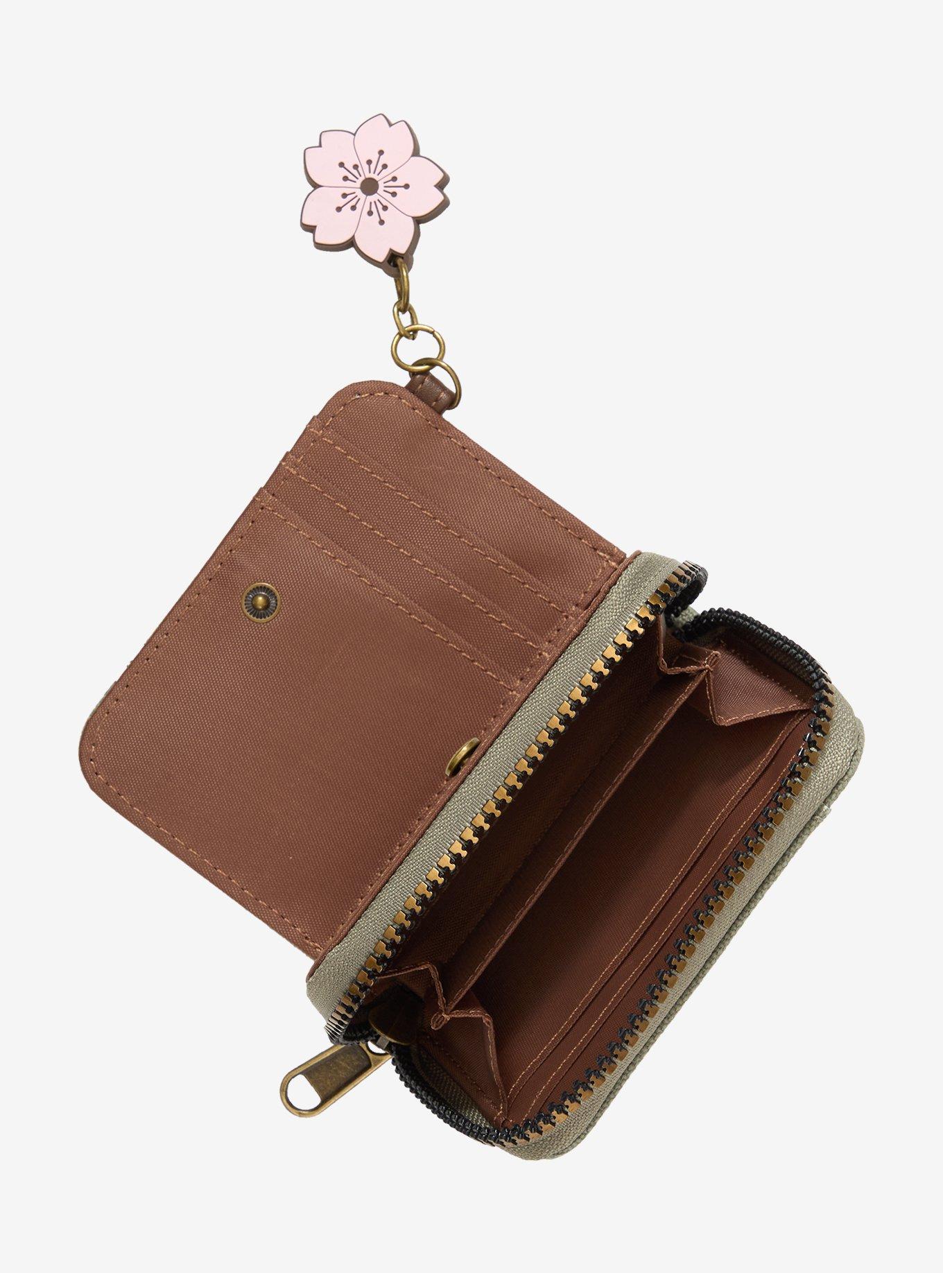 Studio Ghibli&reg; Spirited Away Soot Sprites Cherry Blossom Mini Wallet, , alternate